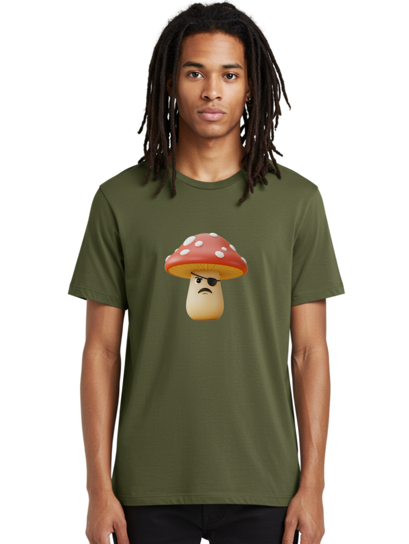 Sad-Mushroom Men'S Graphic Tee, 100% Cotton, Comfortable Casual Summer Wear, Machine Washable, Vintage Camera, Old Camera, Antique Camera, Black Camera, Classic Photography, Photography Equipment, Nostalgic Device, Film Camera, Camera Art Ban402