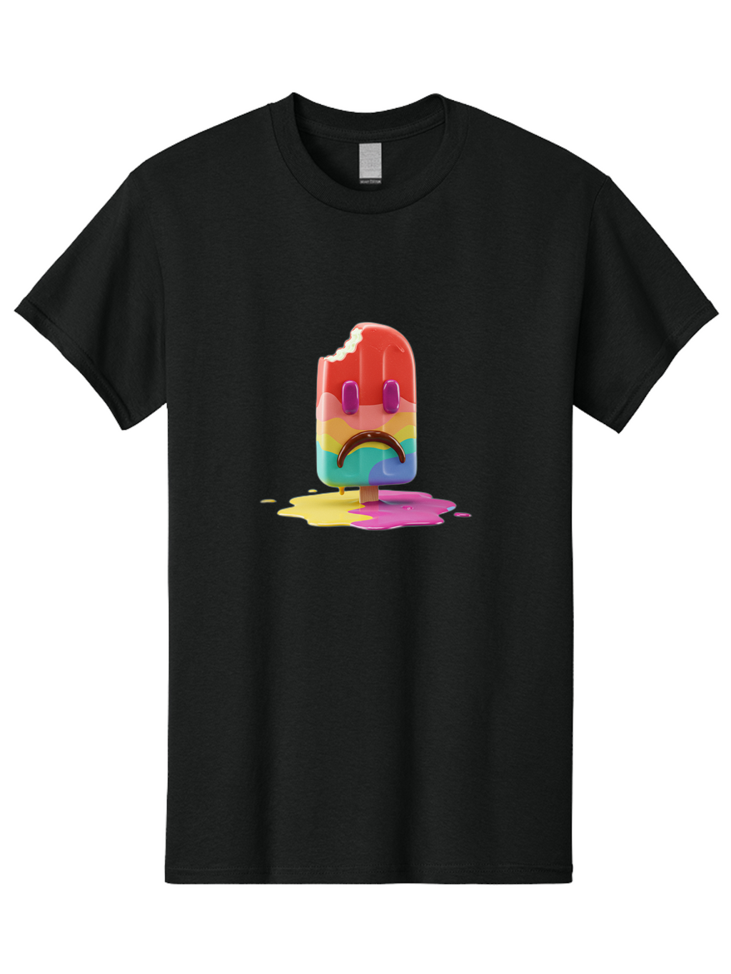 Sad-Popsicle Men'S Graphic Tee, 100% Cotton, Comfortable Casual Summer Wear, Machine Washable, Vintage Camera, Old Camera, Antique Camera, Black Camera, Classic Photography, Photography Equipment, Nostalgic Device, Film Camera, Camera Art Ban404