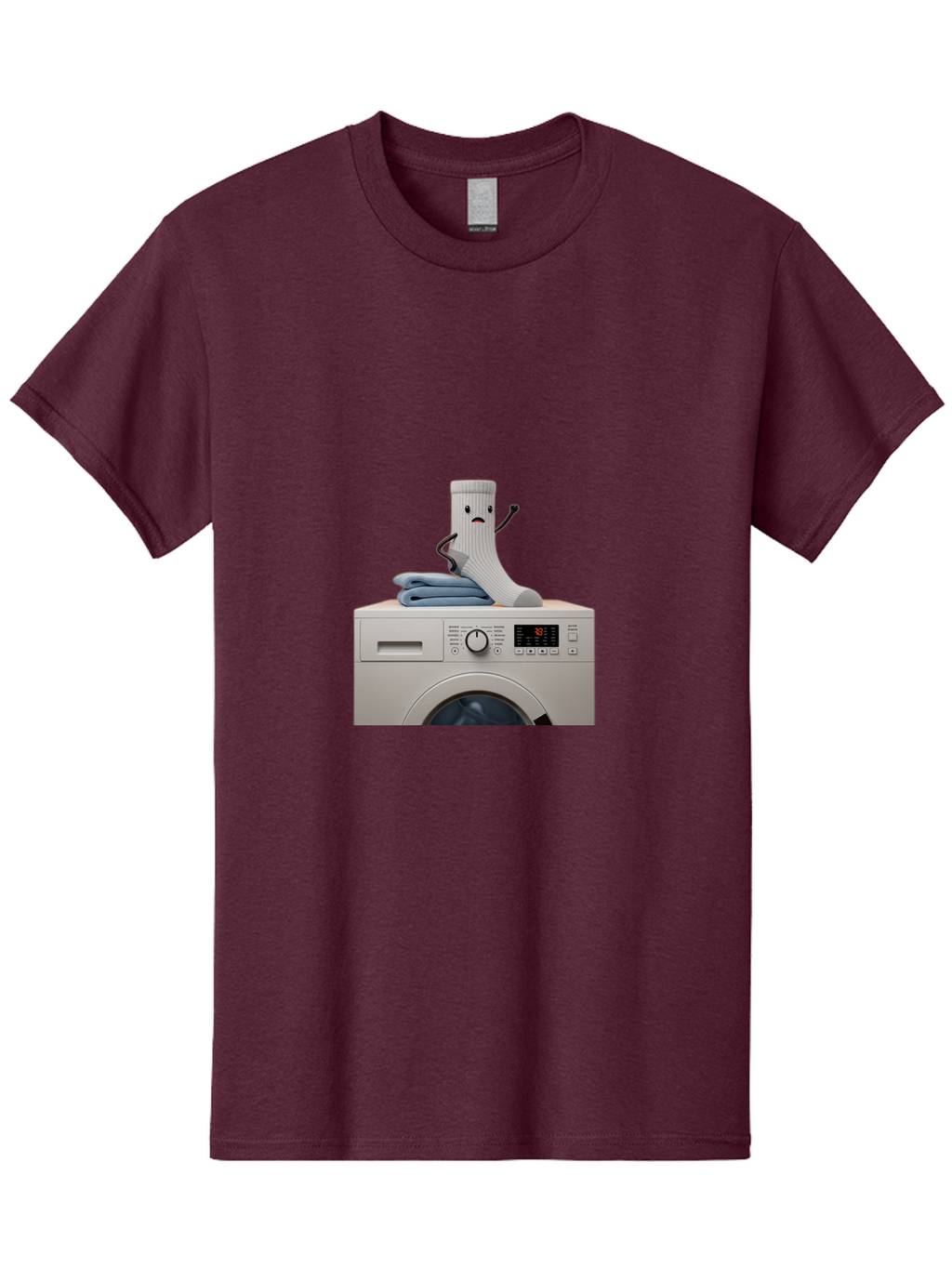 Sad-Sock Men'S Graphic Tee, 100% Cotton, Comfortable Casual Summer Wear, Machine Washable, Vintage Camera, Old Camera, Antique Camera, Black Camera, Classic Photography, Photography Equipment, Nostalgic Device, Film Camera, Camera Art Ban405