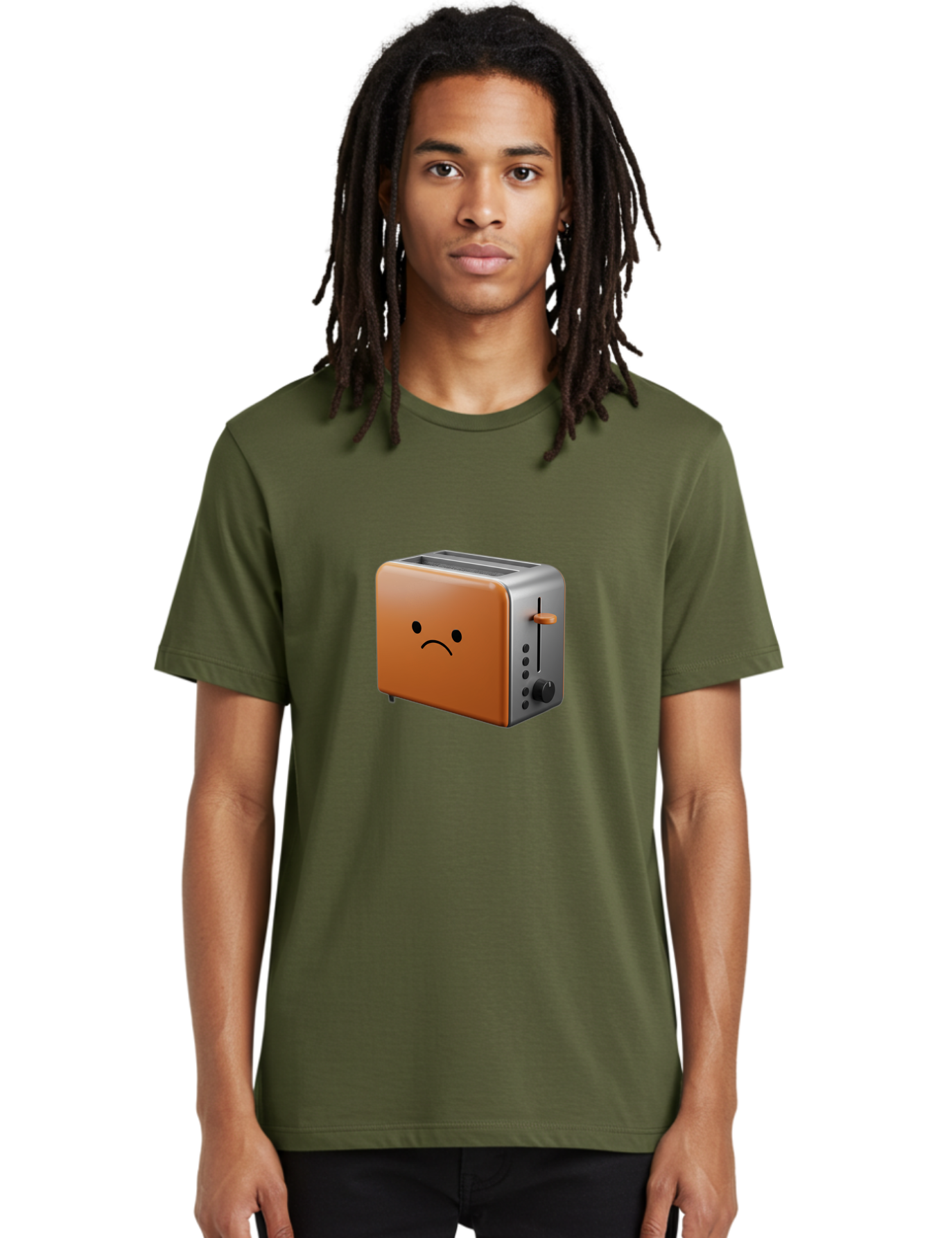 Sad-Toaster-1 Men'S Graphic Tee, 100% Cotton, Comfortable Casual Summer Wear, Machine Washable, Vintage Camera, Old Camera, Antique Camera, Black Camera, Classic Photography, Photography Equipment, Nostalgic Device, Film Camera, Camera Art Ban407