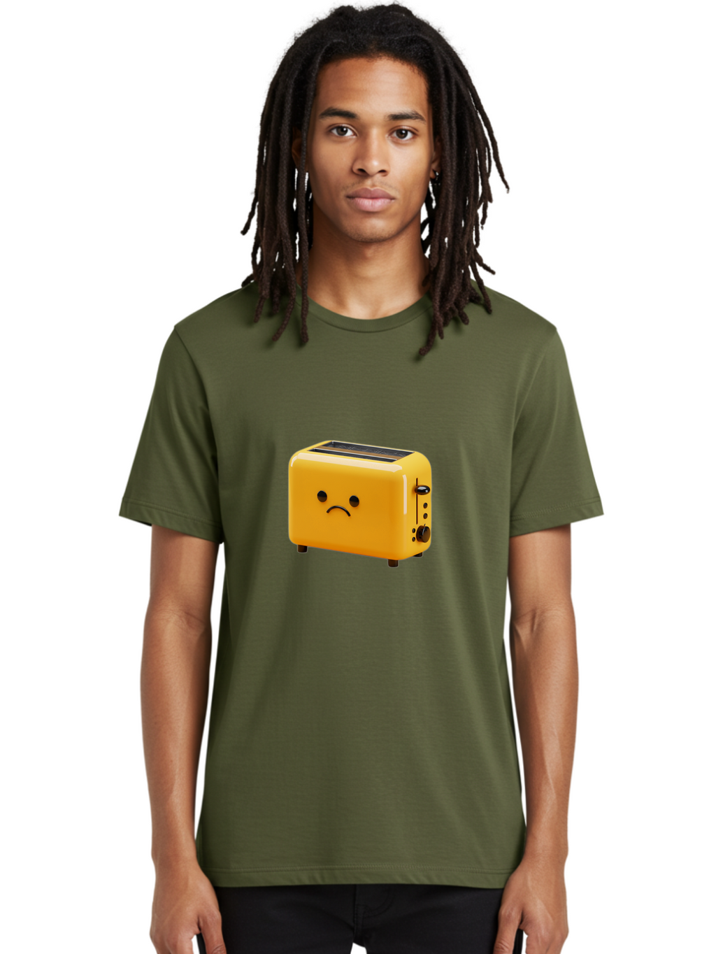 Sad-Toaster-2 Men'S Graphic Tee, 100% Cotton, Comfortable Casual Summer Wear, Machine Washable, Vintage Camera, Old Camera, Antique Camera, Black Camera, Classic Photography, Photography Equipment, Nostalgic Device, Film Camera, Camera Art Ban408