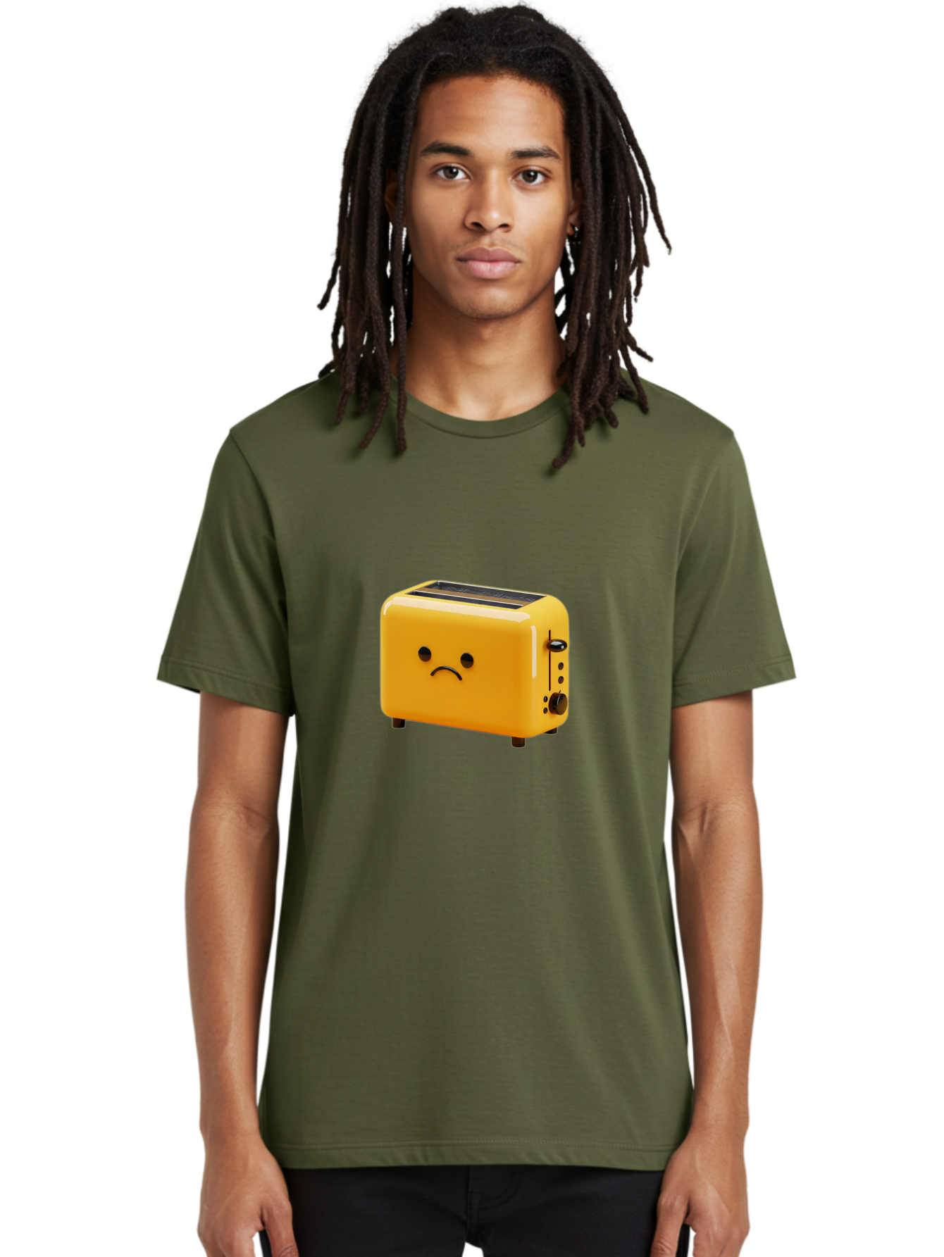 Sad-Toaster-2 Men'S Graphic Tee, 100% Cotton, Comfortable Casual Summer Wear, Machine Washable, Vintage Camera, Old Camera, Antique Camera, Black Camera, Classic Photography, Photography Equipment, Nostalgic Device, Film Camera, Camera Art Ban408