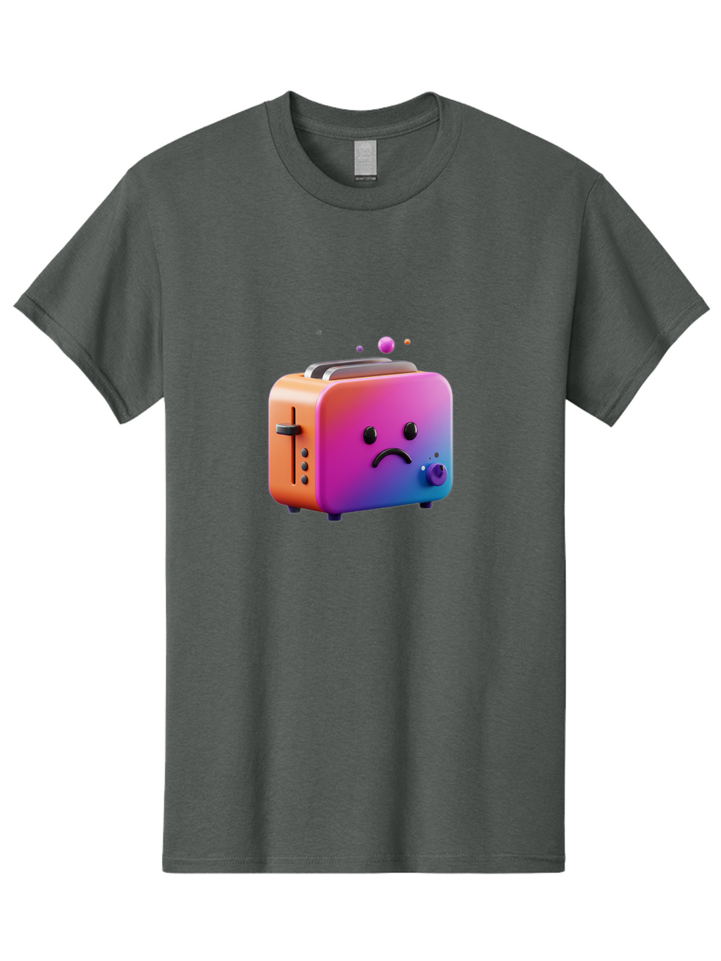 Sad-Toaster-3 Men'S Graphic Tee, 100% Cotton, Comfortable Casual Summer Wear, Machine Washable, Vintage Camera, Old Camera, Antique Camera, Black Camera, Classic Photography, Photography Equipment, Nostalgic Device, Film Camera, Camera Art Ban409