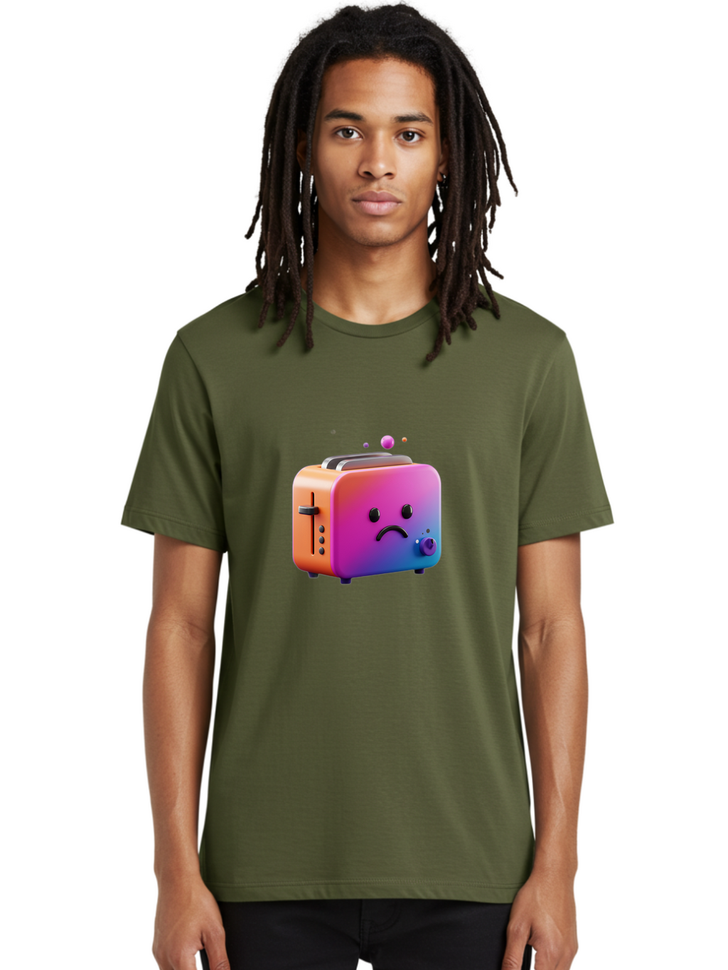 Sad-Toaster-3 Men'S Graphic Tee, 100% Cotton, Comfortable Casual Summer Wear, Machine Washable, Vintage Camera, Old Camera, Antique Camera, Black Camera, Classic Photography, Photography Equipment, Nostalgic Device, Film Camera, Camera Art Ban409