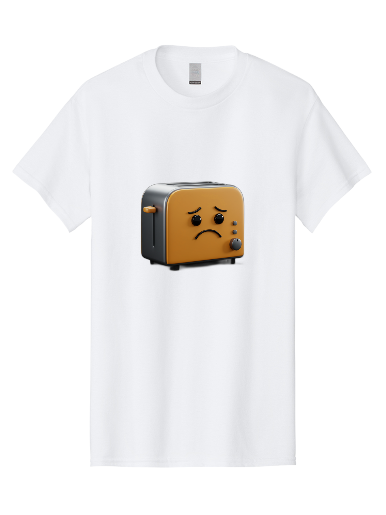 Sad-Toaster-6 Men'S Graphic Tee, 100% Cotton, Comfortable Casual Summer Wear, Machine Washable, Vintage Camera, Old Camera, Antique Camera, Black Camera, Classic Photography, Photography Equipment, Nostalgic Device, Film Camera, Camera Art Ban412