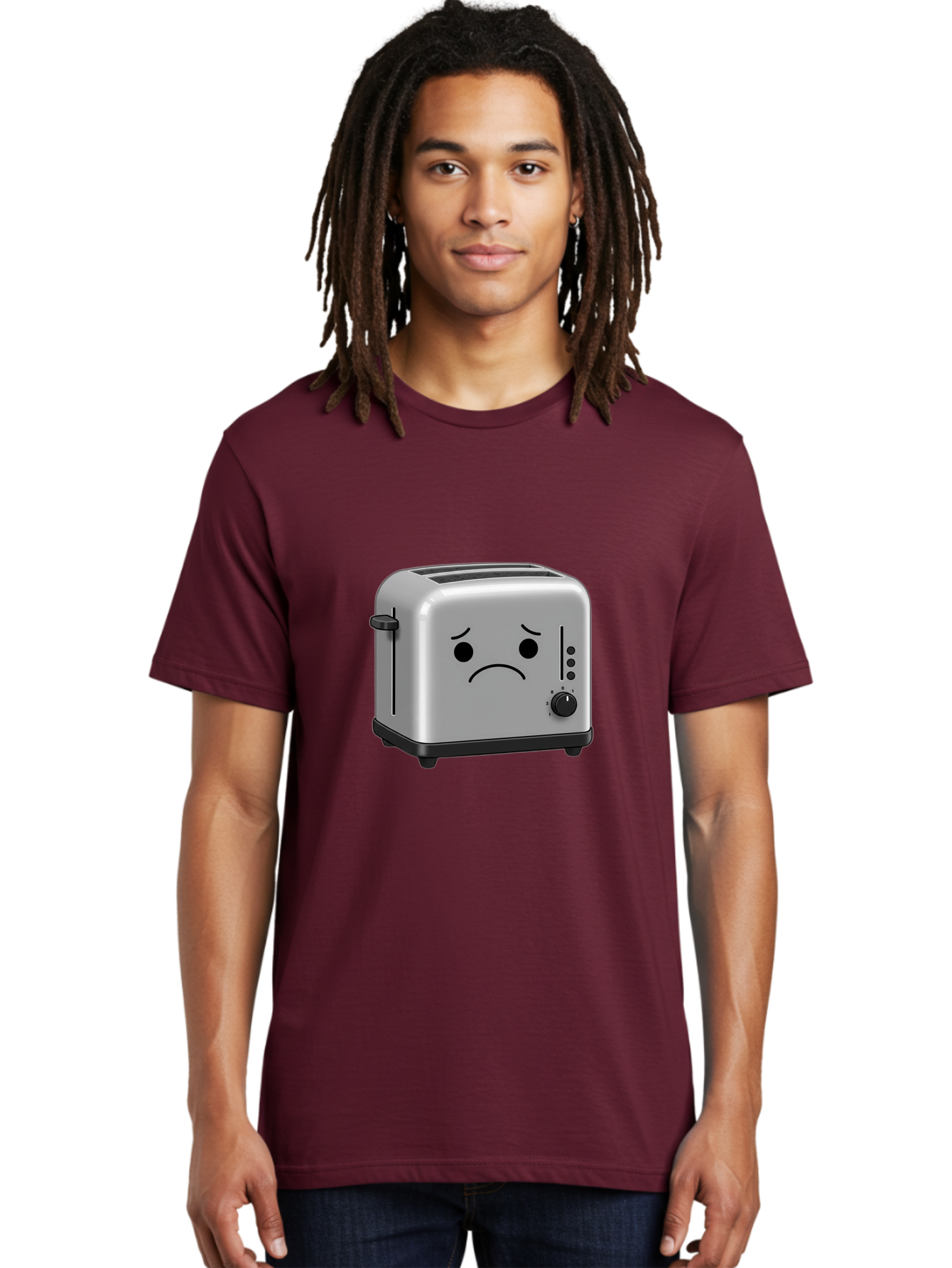 Sad-Toaster Men'S Graphic Tee, 100% Cotton, Comfortable Casual Summer Wear, Machine Washable, Vintage Camera, Old Camera, Antique Camera, Black Camera, Classic Photography, Photography Equipment, Nostalgic Device, Film Camera, Camera Art Ban415