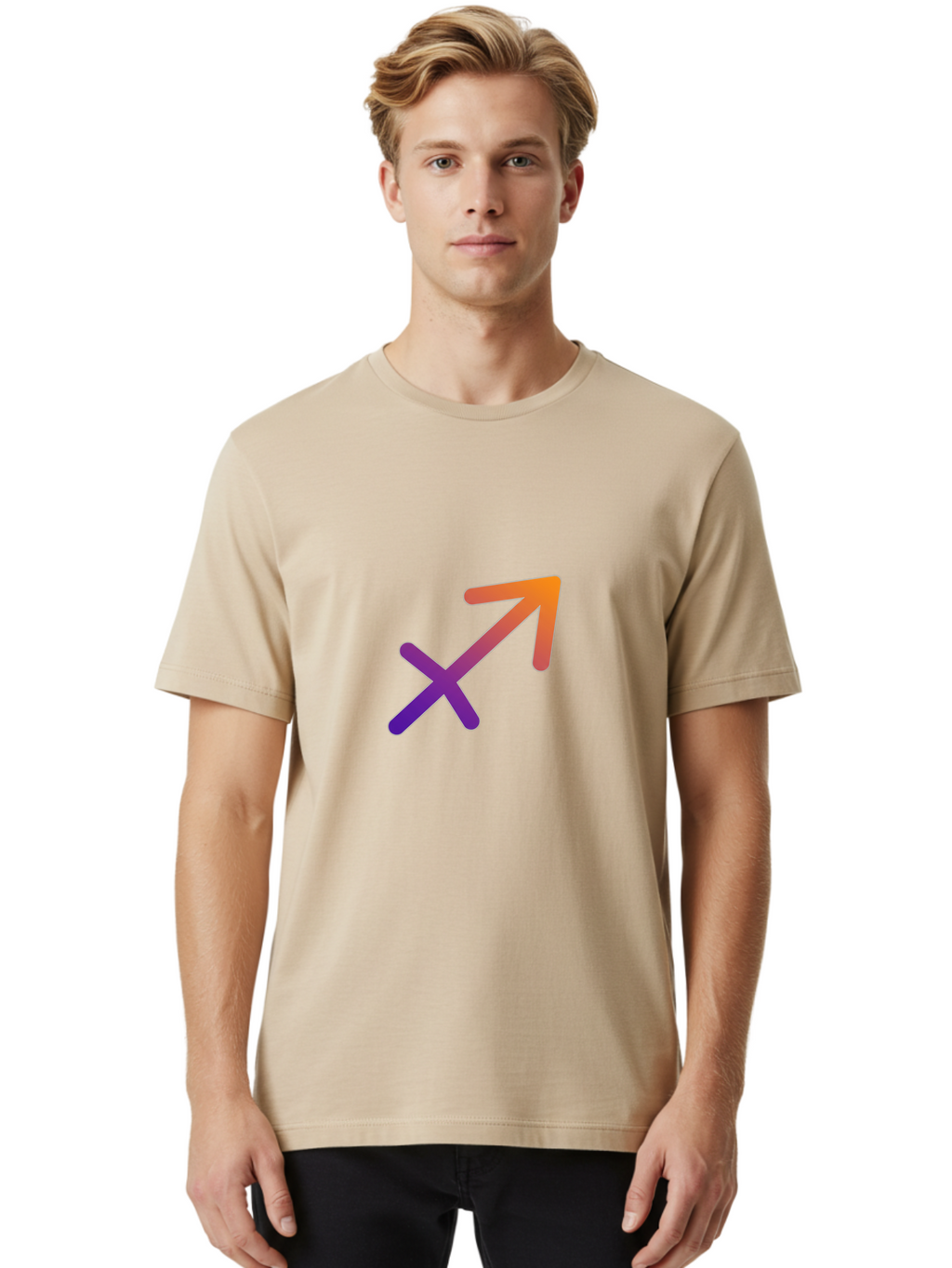 Sagittarius-Symbol Men'S Graphic Tee, 100% Cotton, Comfortable Casual Summer Wear, Machine Washable, Vintage Camera, Old Camera, Antique Camera, Black Camera, Classic Photography, Photography Equipment, Nostalgic Device, Film Camera, Ban417