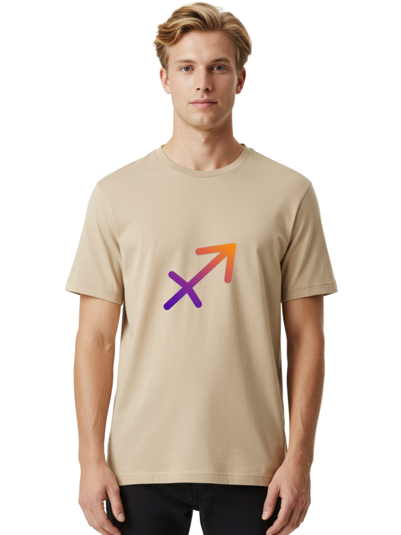 Sagittarius-Symbol Men'S Graphic Tee, 100% Cotton, Comfortable Casual Summer Wear, Machine Washable, Vintage Camera, Old Camera, Antique Camera, Black Camera, Classic Photography, Photography Equipment, Nostalgic Device, Film Camera, Ban417