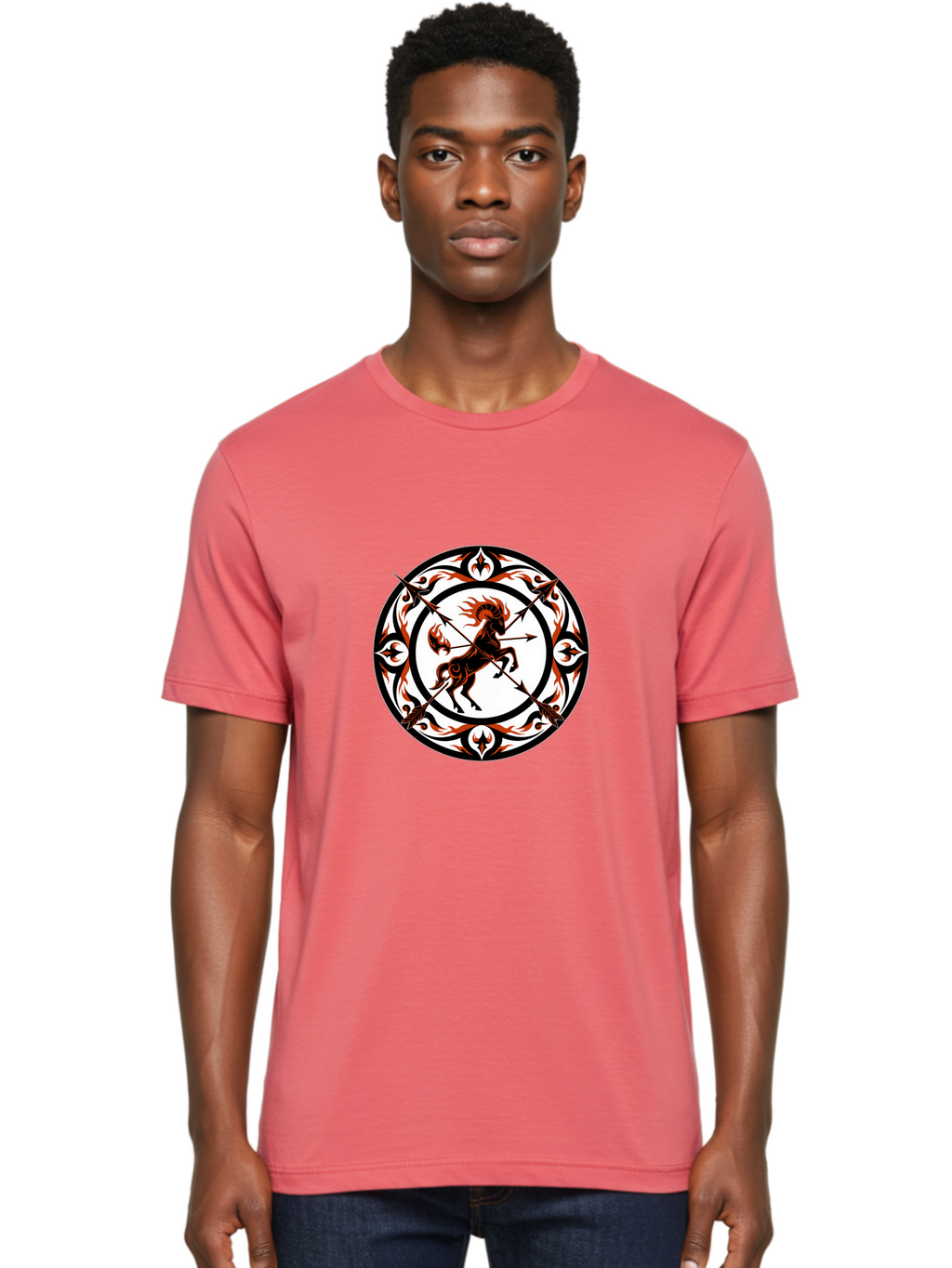 Sagittarius Men'S Graphic Tee, 100% Cotton, Comfortable Casual Summer Wear, Machine Washable, Vintage Camera, Old Camera, Antique Camera, Black Camera, Classic Photography, Photography Equipment, Nostalgic Device, Film Camera, Camera Art Ban419
