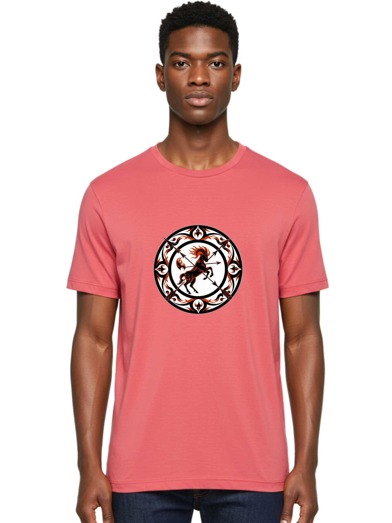 Sagittarius Men'S Graphic Tee, 100% Cotton, Comfortable Casual Summer Wear, Machine Washable, Vintage Camera, Old Camera, Antique Camera, Black Camera, Classic Photography, Photography Equipment, Nostalgic Device, Film Camera, Camera Art Ban419