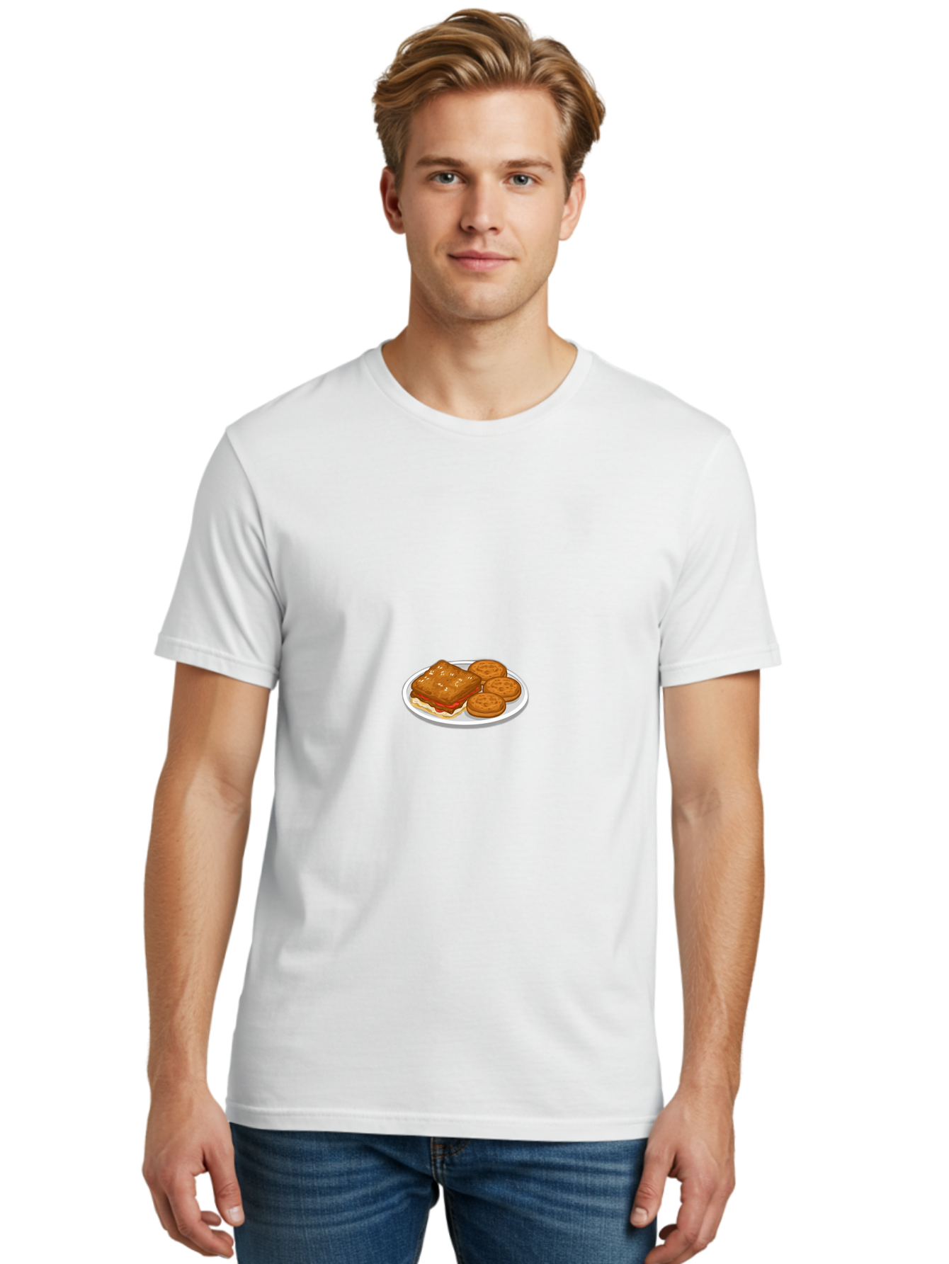 Sandwich-And-Cookies Men'S Graphic Tee, 100% Cotton, Comfortable Casual Summer Wear, Machine Washable, Vintage Camera, Old Camera, Antique Camera, Black Camera, Classic Photography, Photography Equipment, Nostalgic Device, Film Camera, Ban425