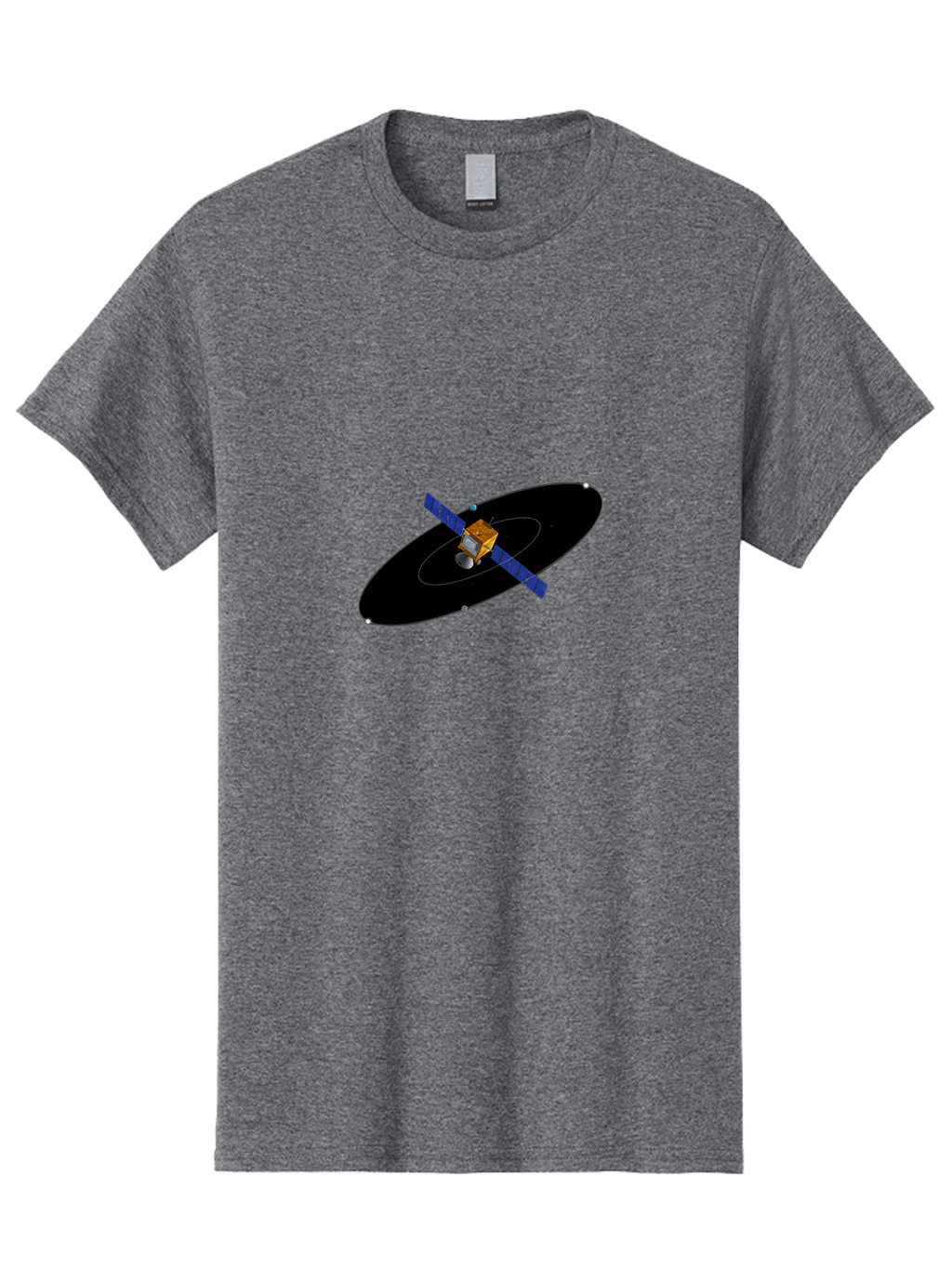 Satellite Men'S Graphic Tee, 100% Cotton, Comfortable Casual Summer Wear, Machine Washable, Vintage Camera, Old Camera, Antique Camera, Black Camera, Classic Photography, Photography Equipment, Nostalgic Device, Film Camera, Camera Art Ban426