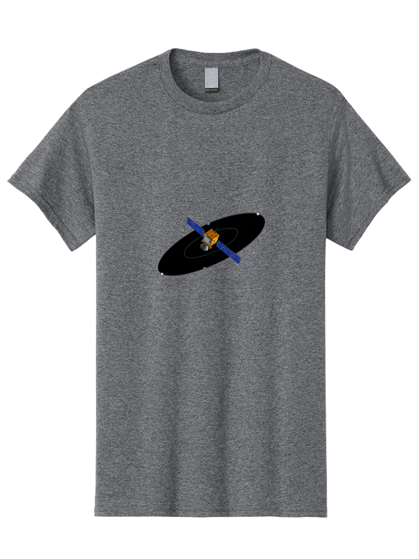 Satellite Men'S Graphic Tee, 100% Cotton, Comfortable Casual Summer Wear, Machine Washable, Vintage Camera, Old Camera, Antique Camera, Black Camera, Classic Photography, Photography Equipment, Nostalgic Device, Film Camera, Camera Art Ban426