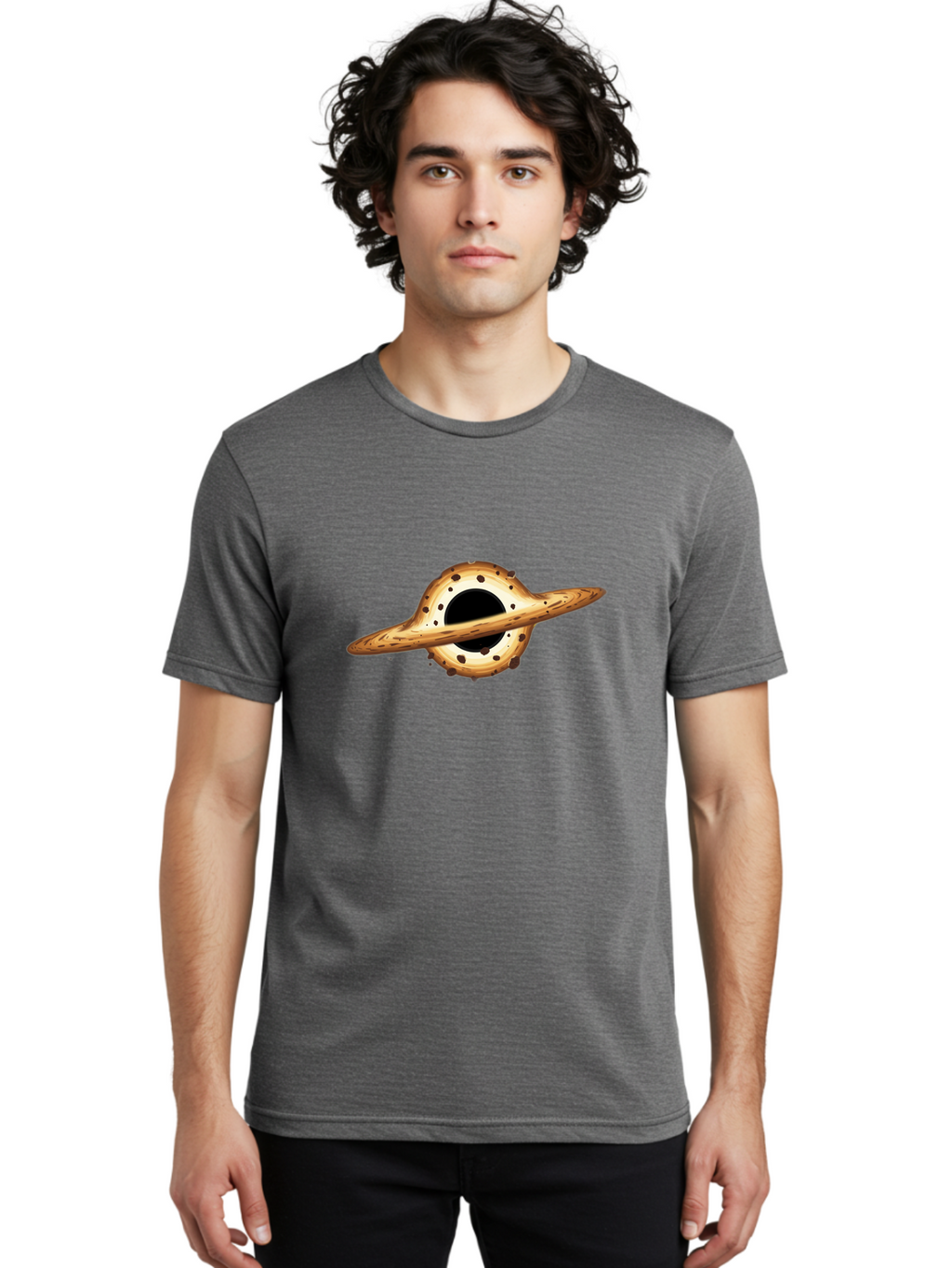 Saturn-Cake Men'S Graphic Tee, 100% Cotton, Comfortable Casual Summer Wear, Machine Washable, Vintage Camera, Old Camera, Antique Camera, Black Camera, Classic Photography, Photography Equipment, Nostalgic Device, Film Camera, Camera Art Ban427