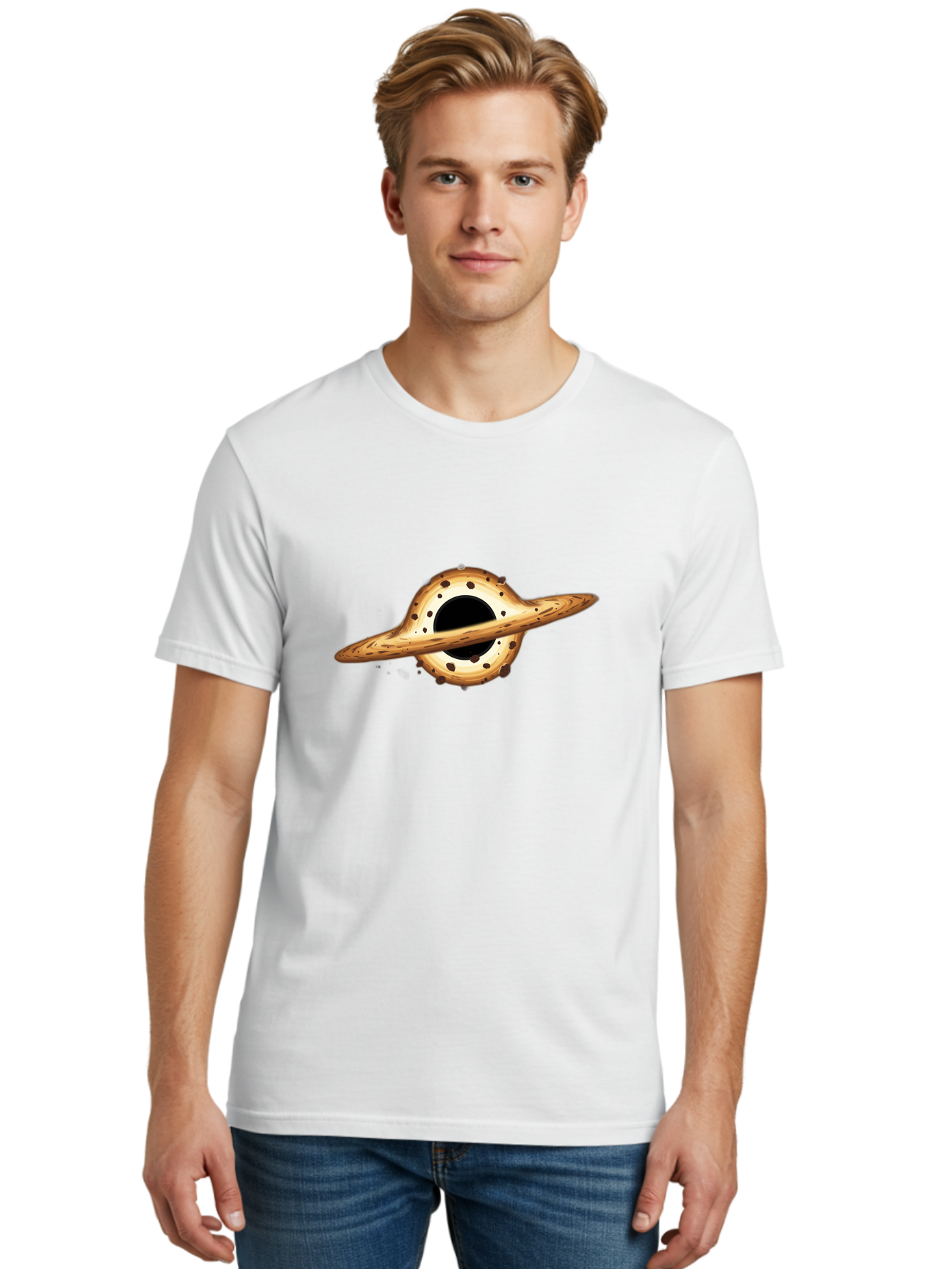 Saturn-Cake Men'S Graphic Tee, 100% Cotton, Comfortable Casual Summer Wear, Machine Washable, Vintage Camera, Old Camera, Antique Camera, Black Camera, Classic Photography, Photography Equipment, Nostalgic Device, Film Camera, Camera Art Ban427