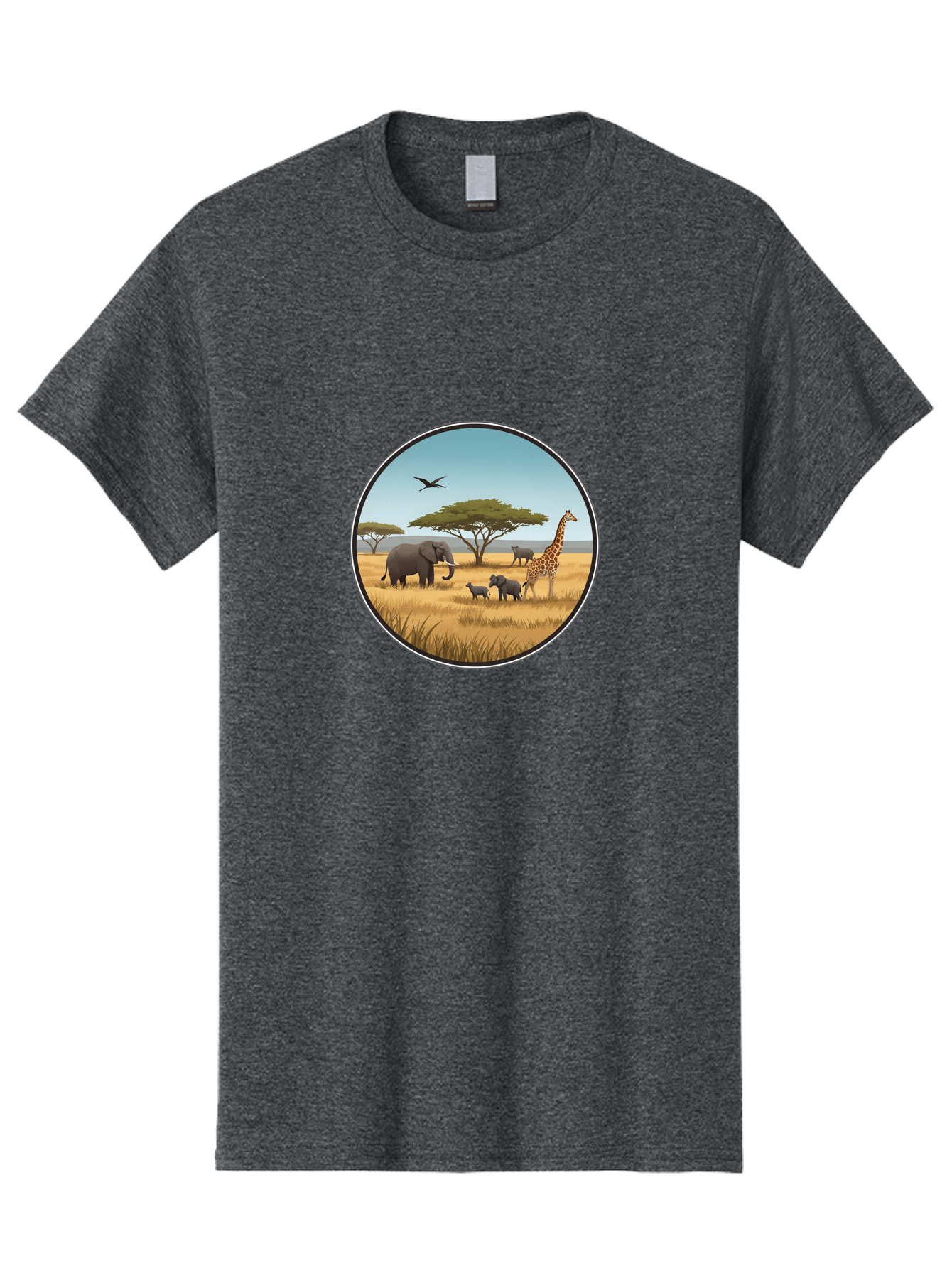 Savannah-Animals Men'S Graphic Tee, 100% Cotton, Comfortable Casual Summer Wear, Machine Washable, Vintage Camera, Old Camera, Antique Camera, Black Camera, Classic Photography, Photography Equipment, Nostalgic Device, Film Camera, Camera Art Ban429