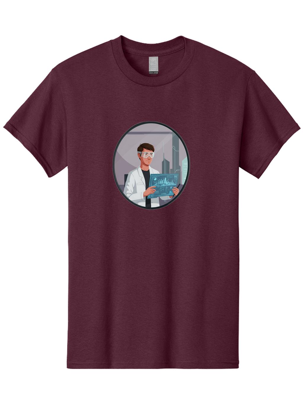Scientist-Analyzing-Data Men'S Graphic Tee, 100% Cotton, Comfortable Casual Summer Wear, Machine Washable, Vintage Camera, Old Camera, Antique Camera, Black Camera, Classic Photography, Photography Equipment, Nostalgic Device, Film Camera, Ban430