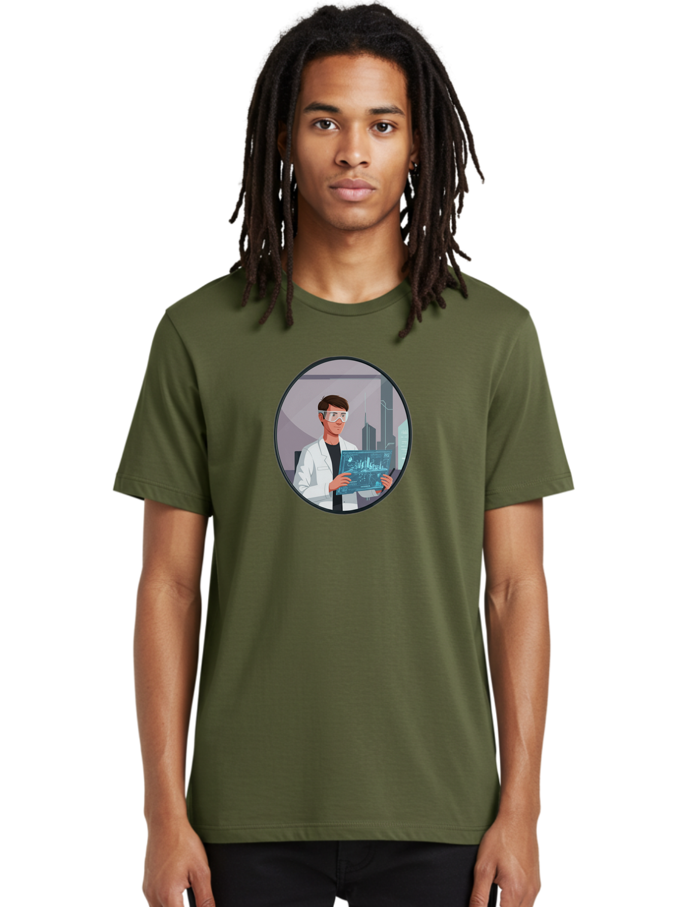 Scientist-Analyzing-Data Men'S Graphic Tee, 100% Cotton, Comfortable Casual Summer Wear, Machine Washable, Vintage Camera, Old Camera, Antique Camera, Black Camera, Classic Photography, Photography Equipment, Nostalgic Device, Film Camera, Ban430