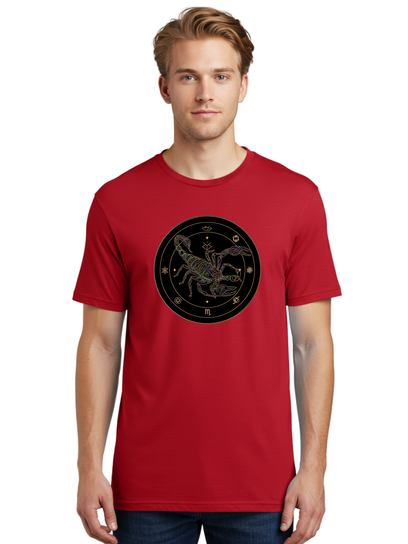 Scorpio-Zodiac-Sign-1 Men'S Graphic Tee, 100% Cotton, Comfortable Casual Summer Wear, Machine Washable, Vintage Camera, Old Camera, Antique Camera, Black Camera, Classic Photography, Photography Equipment, Nostalgic Device, Film Camera, Ban431