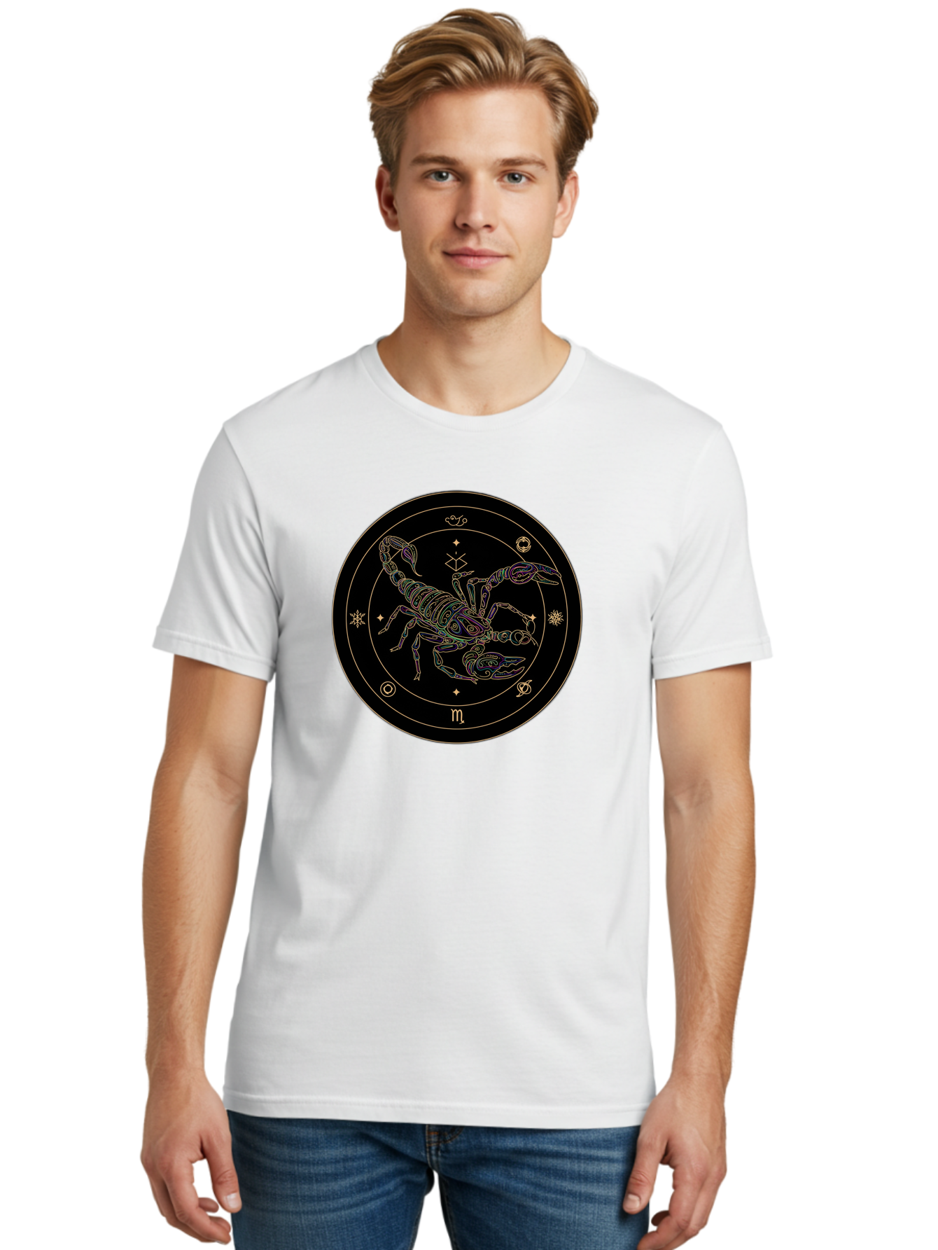 Scorpio-Zodiac-Sign-1 Men'S Graphic Tee, 100% Cotton, Comfortable Casual Summer Wear, Machine Washable, Vintage Camera, Old Camera, Antique Camera, Black Camera, Classic Photography, Photography Equipment, Nostalgic Device, Film Camera, Ban431