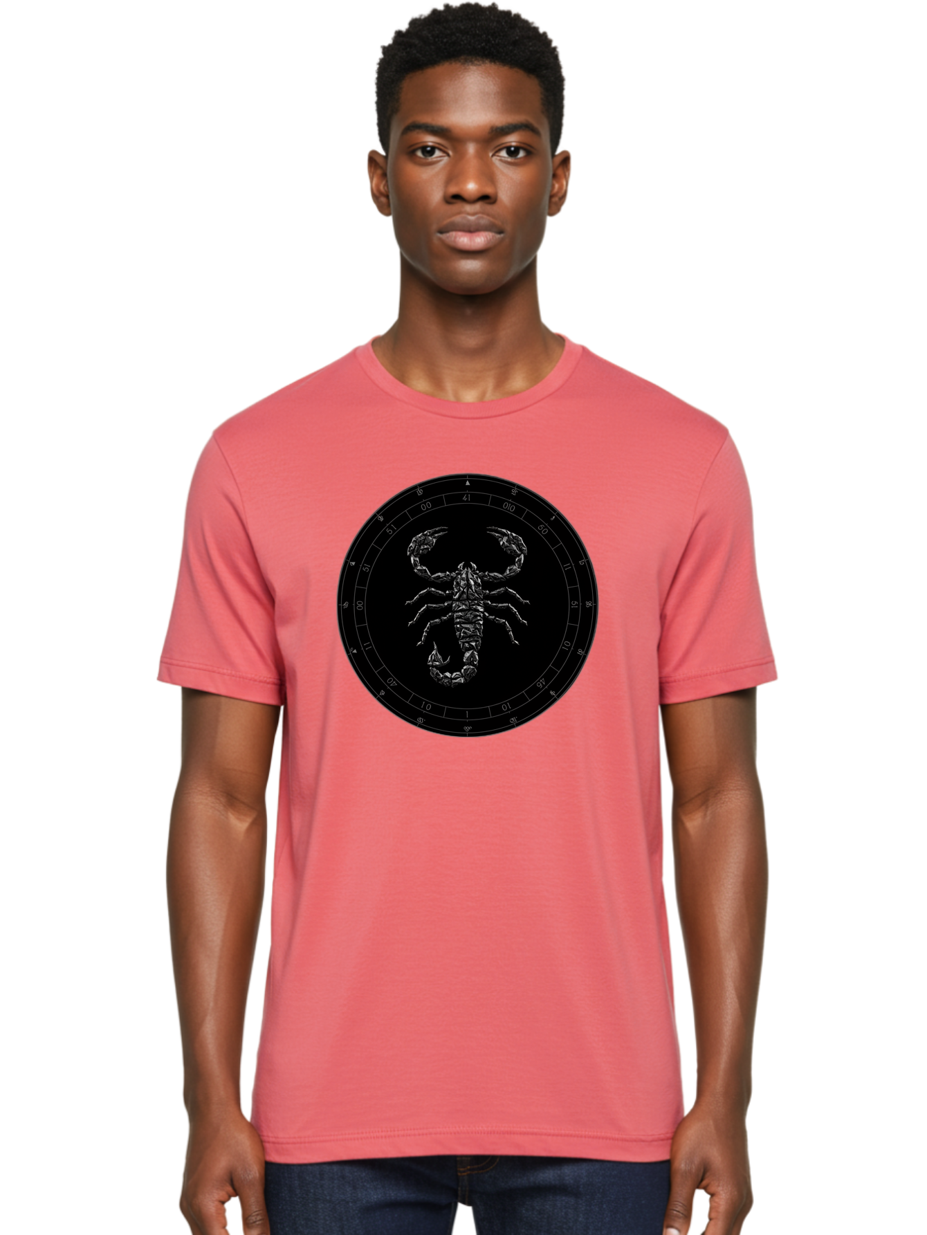Scorpio-Zodiac-Sign Men'S Graphic Tee, 100% Cotton, Comfortable Casual Summer Wear, Machine Washable, Vintage Camera, Old Camera, Antique Camera, Black Camera, Classic Photography, Photography Equipment, Nostalgic Device, Film Camera, Ban432