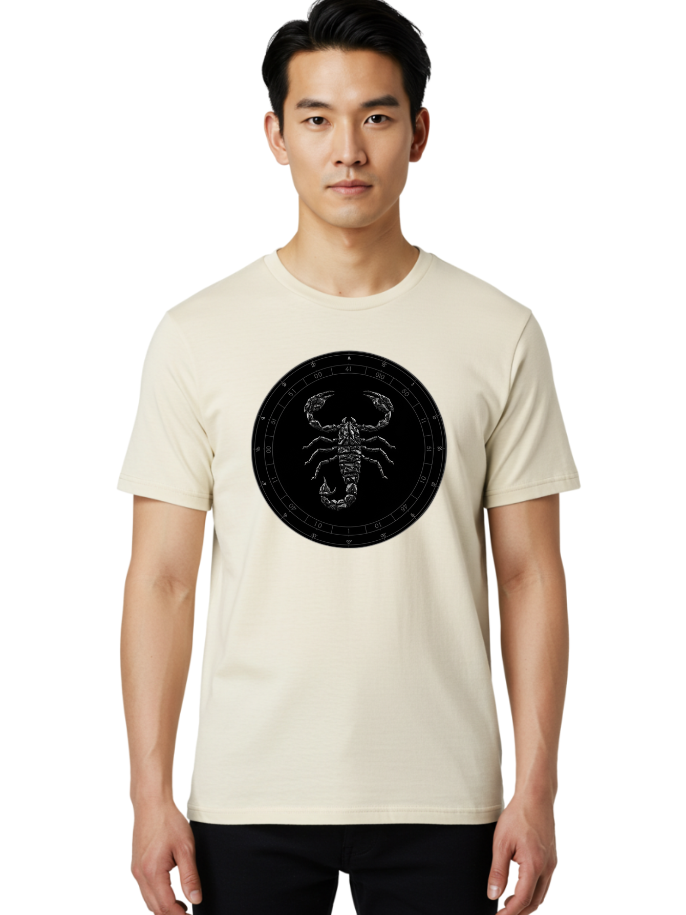 Scorpio-Zodiac-Sign Men'S Graphic Tee, 100% Cotton, Comfortable Casual Summer Wear, Machine Washable, Vintage Camera, Old Camera, Antique Camera, Black Camera, Classic Photography, Photography Equipment, Nostalgic Device, Film Camera, Ban432