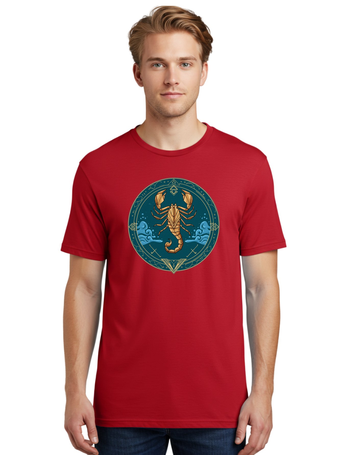 Scorpio-Zodiac-Symbol Men'S Graphic Tee, 100% Cotton, Comfortable Casual Summer Wear, Machine Washable, Vintage Camera, Old Camera, Antique Camera, Black Camera, Classic Photography, Photography Equipment, Nostalgic Device, Film Camera, Ban433