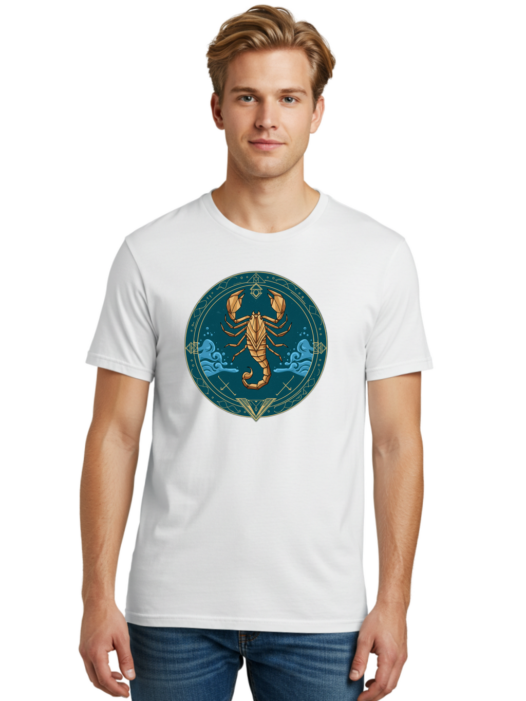 Scorpio-Zodiac-Symbol Men'S Graphic Tee, 100% Cotton, Comfortable Casual Summer Wear, Machine Washable, Vintage Camera, Old Camera, Antique Camera, Black Camera, Classic Photography, Photography Equipment, Nostalgic Device, Film Camera, Ban433