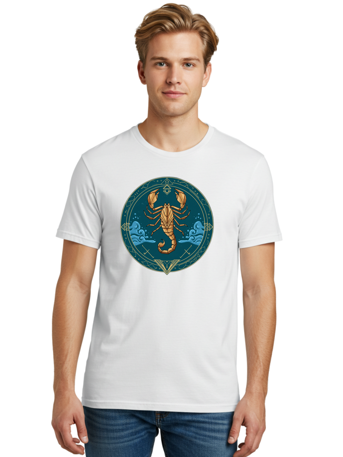 Scorpio-Zodiac-Symbol Men'S Graphic Tee, 100% Cotton, Comfortable Casual Summer Wear, Machine Washable, Vintage Camera, Old Camera, Antique Camera, Black Camera, Classic Photography, Photography Equipment, Nostalgic Device, Film Camera, Ban433