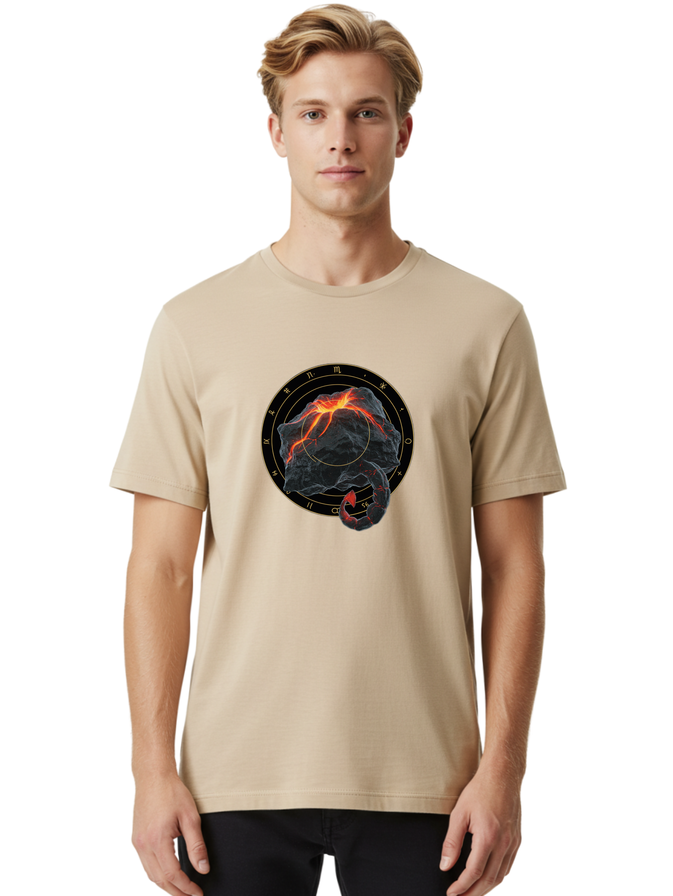 Scorpio Men'S Graphic Tee, 100% Cotton, Comfortable Casual Summer Wear, Machine Washable, Vintage Camera, Old Camera, Antique Camera, Black Camera, Classic Photography, Photography Equipment, Nostalgic Device, Film Camera, Camera Art Ban434