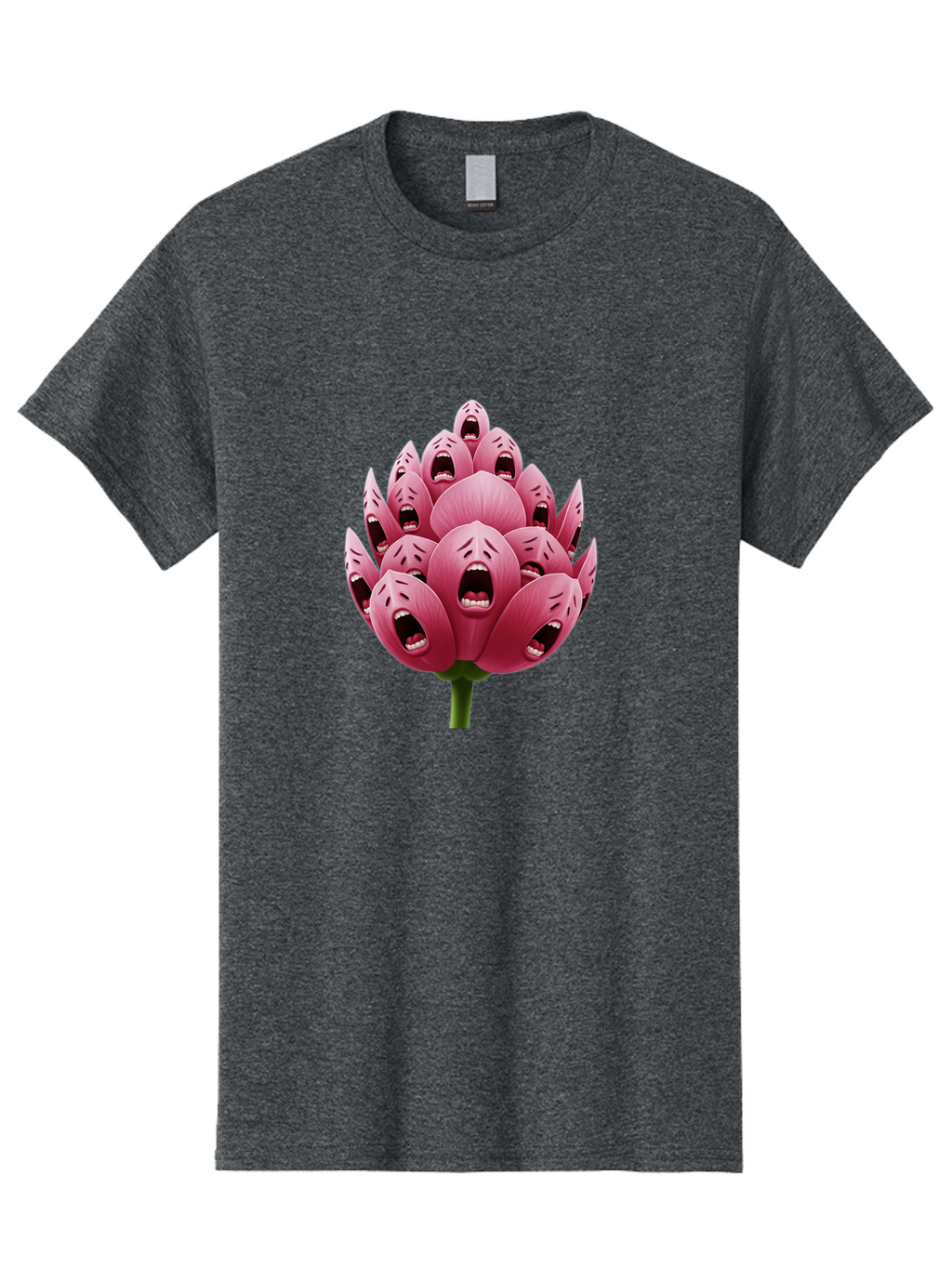 Screaming-Flower-1 Men'S Graphic Tee, 100% Cotton, Comfortable Casual Summer Wear, Machine Washable, Vintage Camera, Old Camera, Antique Camera, Black Camera, Classic Photography, Photography Equipment, Nostalgic Device, Film Camera, Ban437