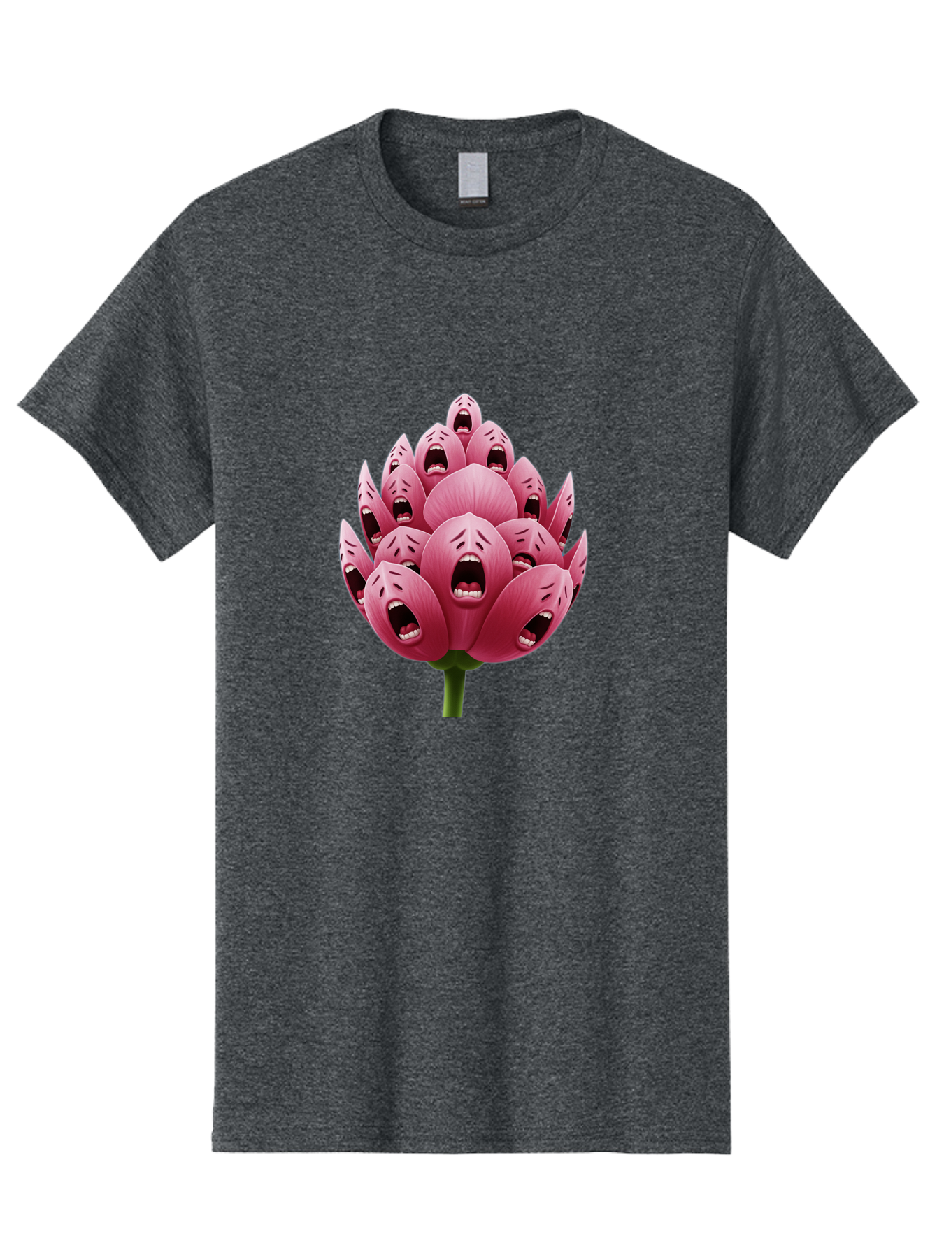 Screaming-Flower-1 Men'S Graphic Tee, 100% Cotton, Comfortable Casual Summer Wear, Machine Washable, Vintage Camera, Old Camera, Antique Camera, Black Camera, Classic Photography, Photography Equipment, Nostalgic Device, Film Camera, Ban437