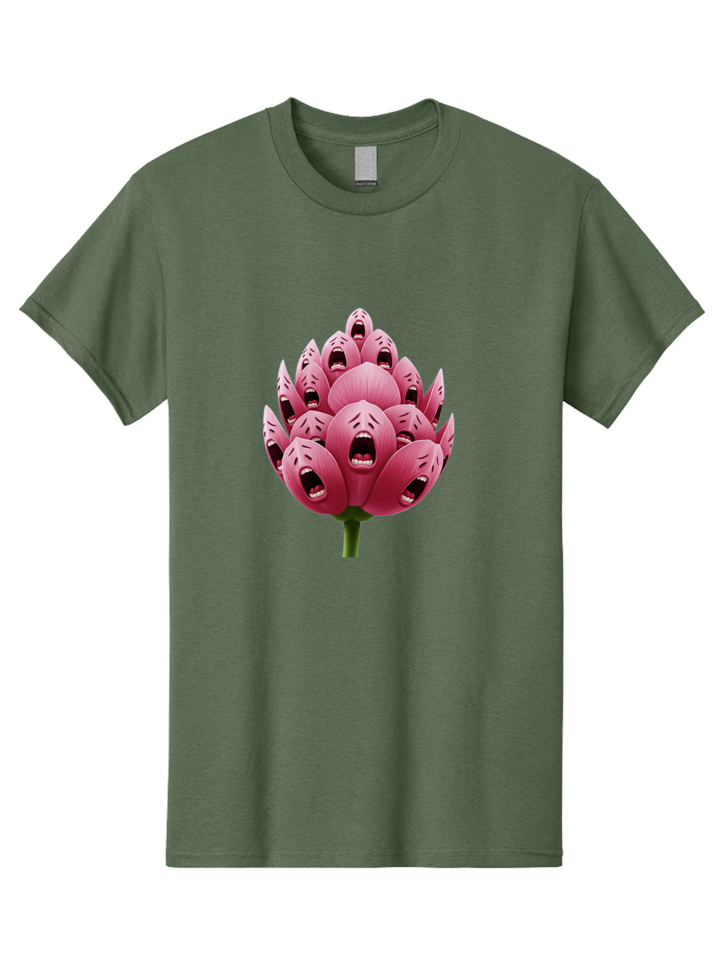 Screaming-Flower-1 Men'S Graphic Tee, 100% Cotton, Comfortable Casual Summer Wear, Machine Washable, Vintage Camera, Old Camera, Antique Camera, Black Camera, Classic Photography, Photography Equipment, Nostalgic Device, Film Camera, Ban437