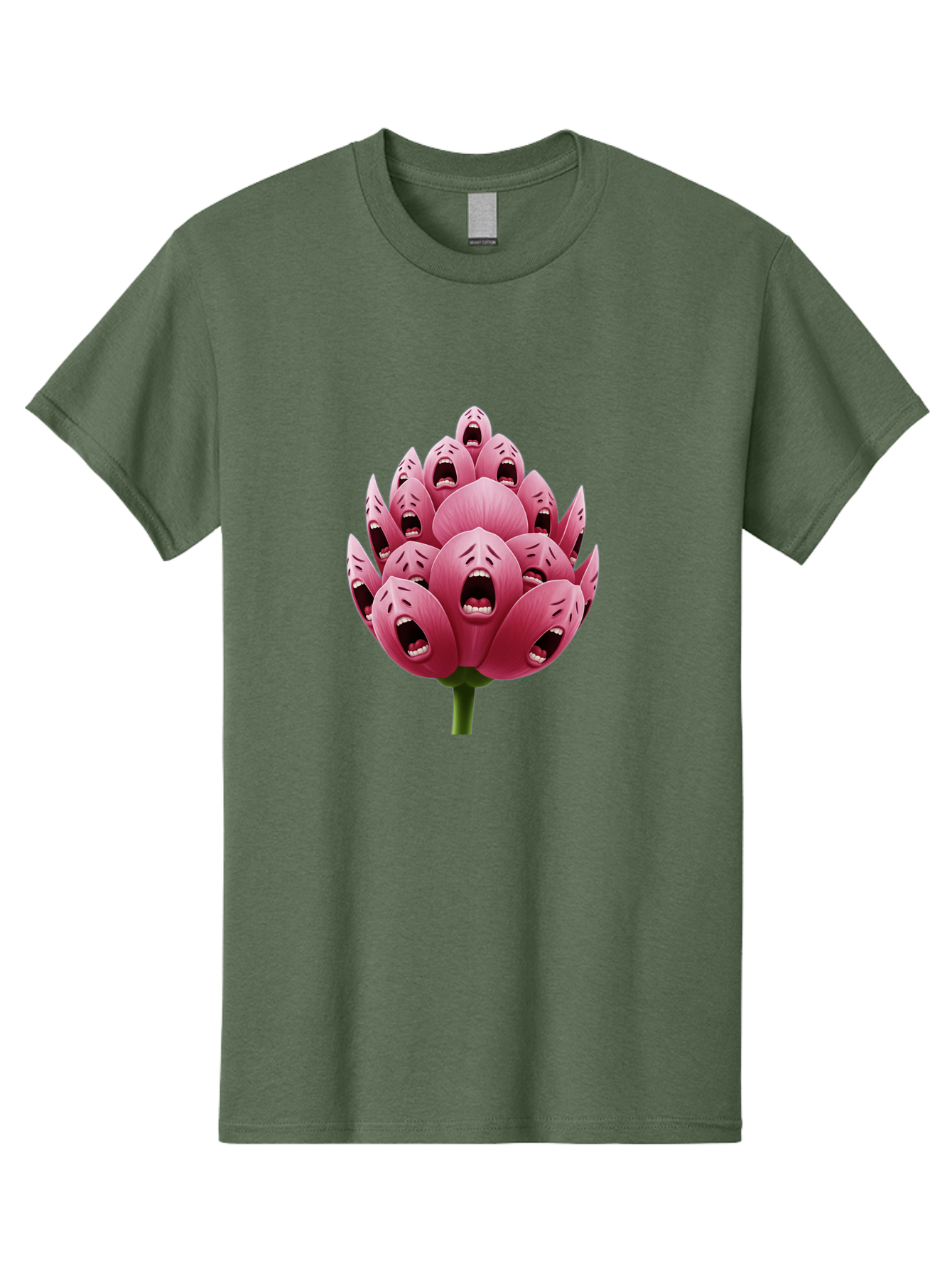 Screaming-Flower-1 Men'S Graphic Tee, 100% Cotton, Comfortable Casual Summer Wear, Machine Washable, Vintage Camera, Old Camera, Antique Camera, Black Camera, Classic Photography, Photography Equipment, Nostalgic Device, Film Camera, Ban437