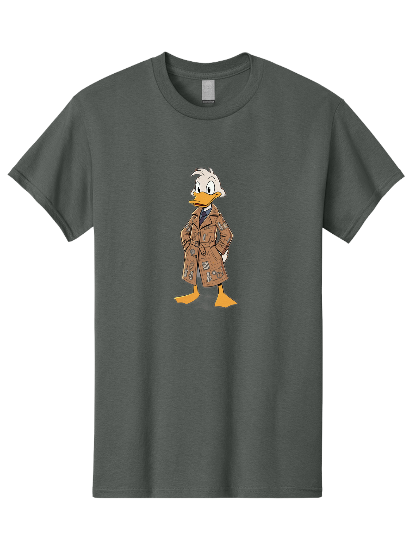 Scrooge-Mcduck Men'S Graphic Tee, 100% Cotton, Comfortable Casual Summer Wear, Machine Washable, Vintage Camera, Old Camera, Antique Camera, Black Camera, Classic Photography, Photography Equipment, Nostalgic Device, Film Camera, Camera Art Ban439