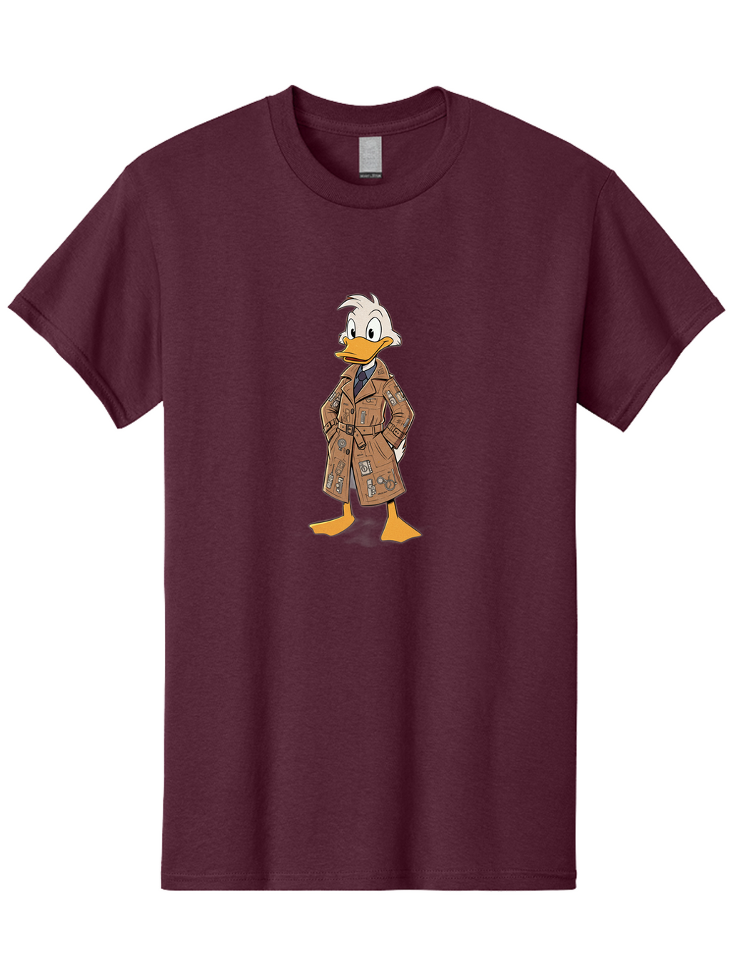 Scrooge-Mcduck Men'S Graphic Tee, 100% Cotton, Comfortable Casual Summer Wear, Machine Washable, Vintage Camera, Old Camera, Antique Camera, Black Camera, Classic Photography, Photography Equipment, Nostalgic Device, Film Camera, Camera Art Ban439