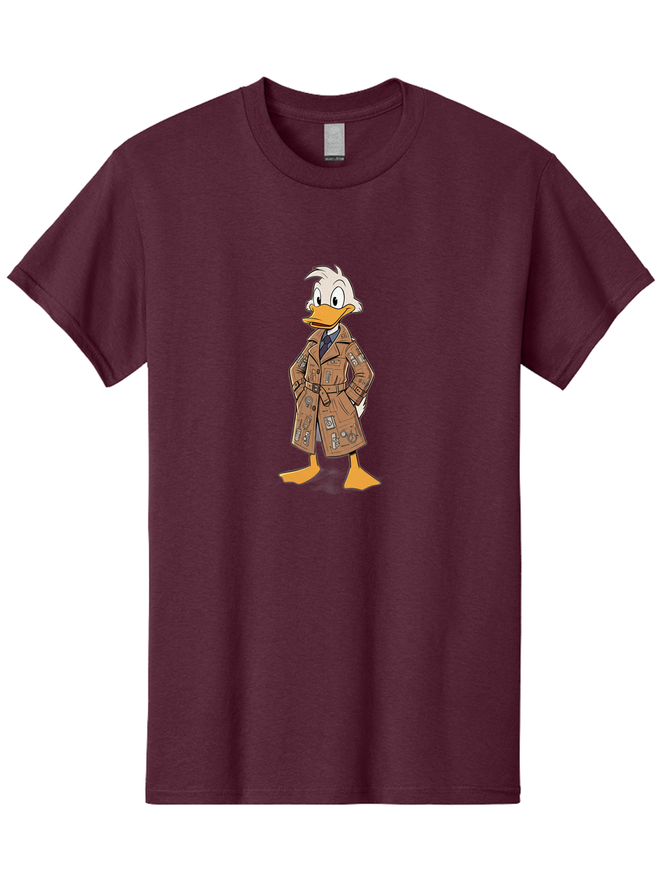 Scrooge-Mcduck Men'S Graphic Tee, 100% Cotton, Comfortable Casual Summer Wear, Machine Washable, Vintage Camera, Old Camera, Antique Camera, Black Camera, Classic Photography, Photography Equipment, Nostalgic Device, Film Camera, Camera Art Ban439