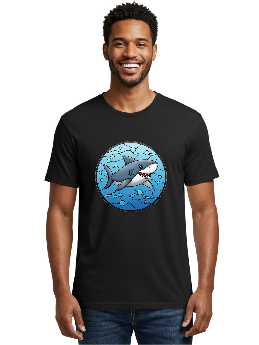 Shark-2 Men'S Graphic Tee, 100% Cotton, Comfortable Casual Summer Wear, Machine Washable, Vintage Camera, Old Camera, Antique Camera, Black Camera, Classic Photography, Photography Equipment, Nostalgic Device, Film Camera, Camera Art Ban443