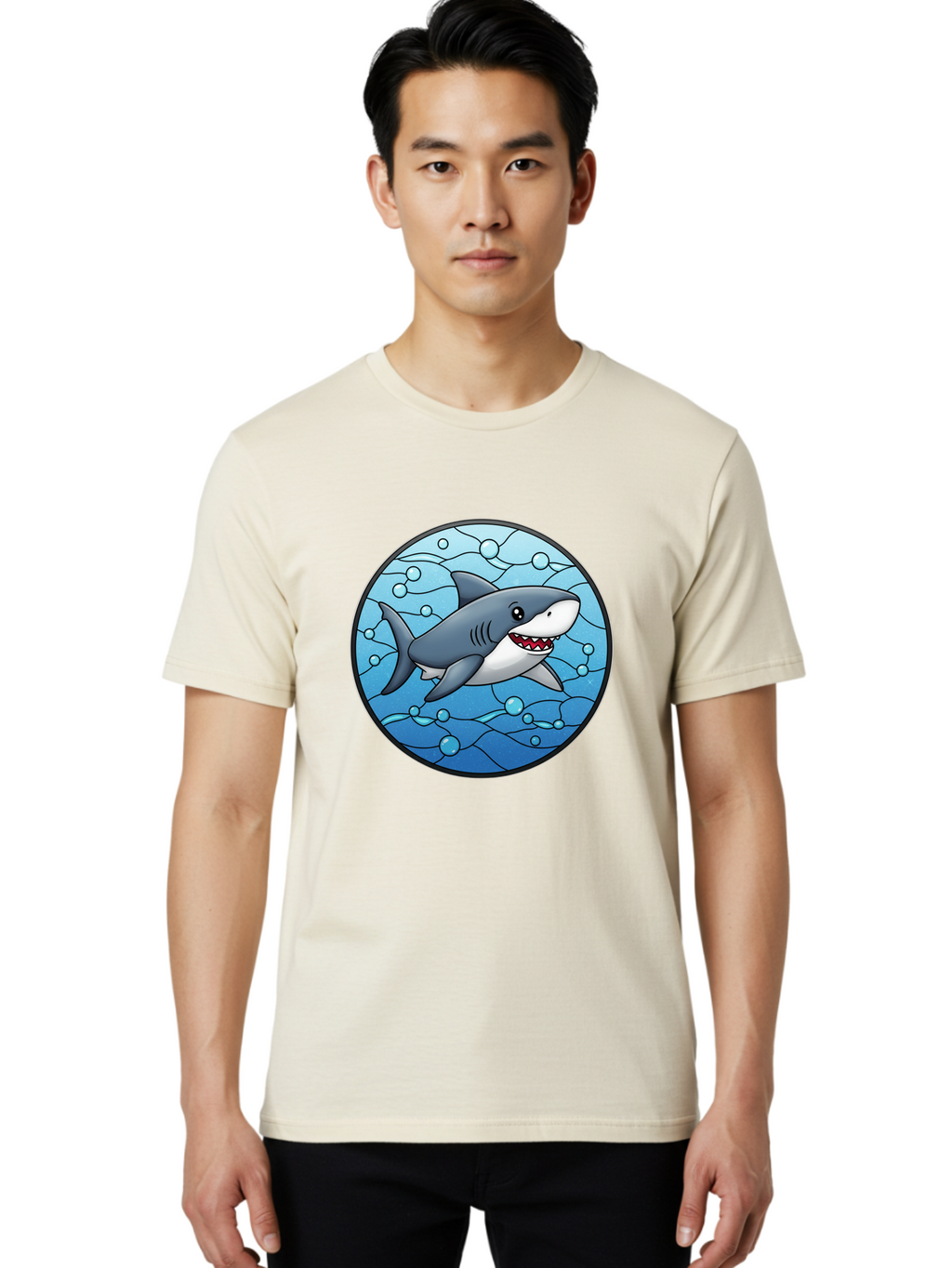 Shark-2 Men'S Graphic Tee, 100% Cotton, Comfortable Casual Summer Wear, Machine Washable, Vintage Camera, Old Camera, Antique Camera, Black Camera, Classic Photography, Photography Equipment, Nostalgic Device, Film Camera, Camera Art Ban443