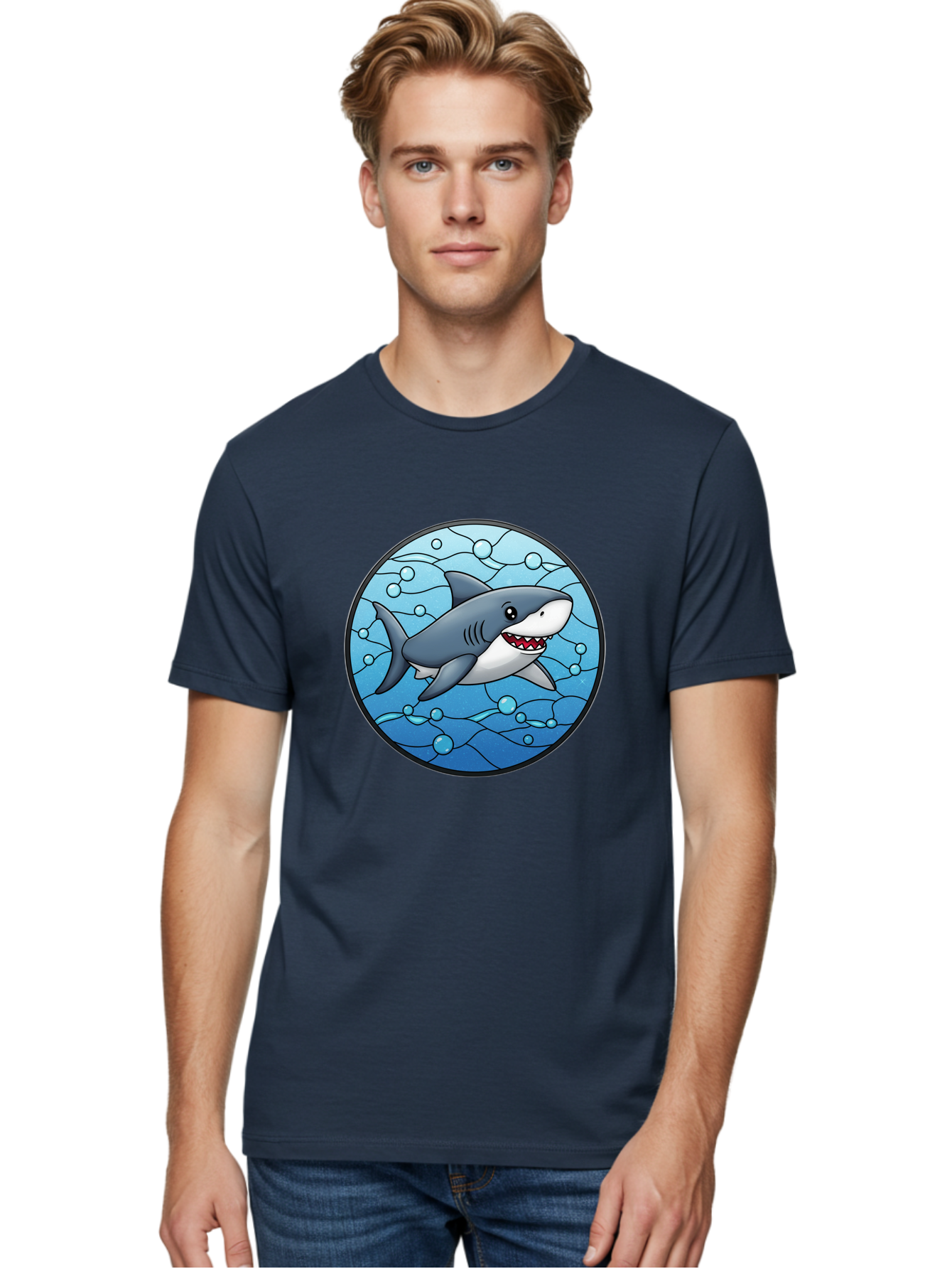 Shark-2 Men'S Graphic Tee, 100% Cotton, Comfortable Casual Summer Wear, Machine Washable, Vintage Camera, Old Camera, Antique Camera, Black Camera, Classic Photography, Photography Equipment, Nostalgic Device, Film Camera, Camera Art Ban443