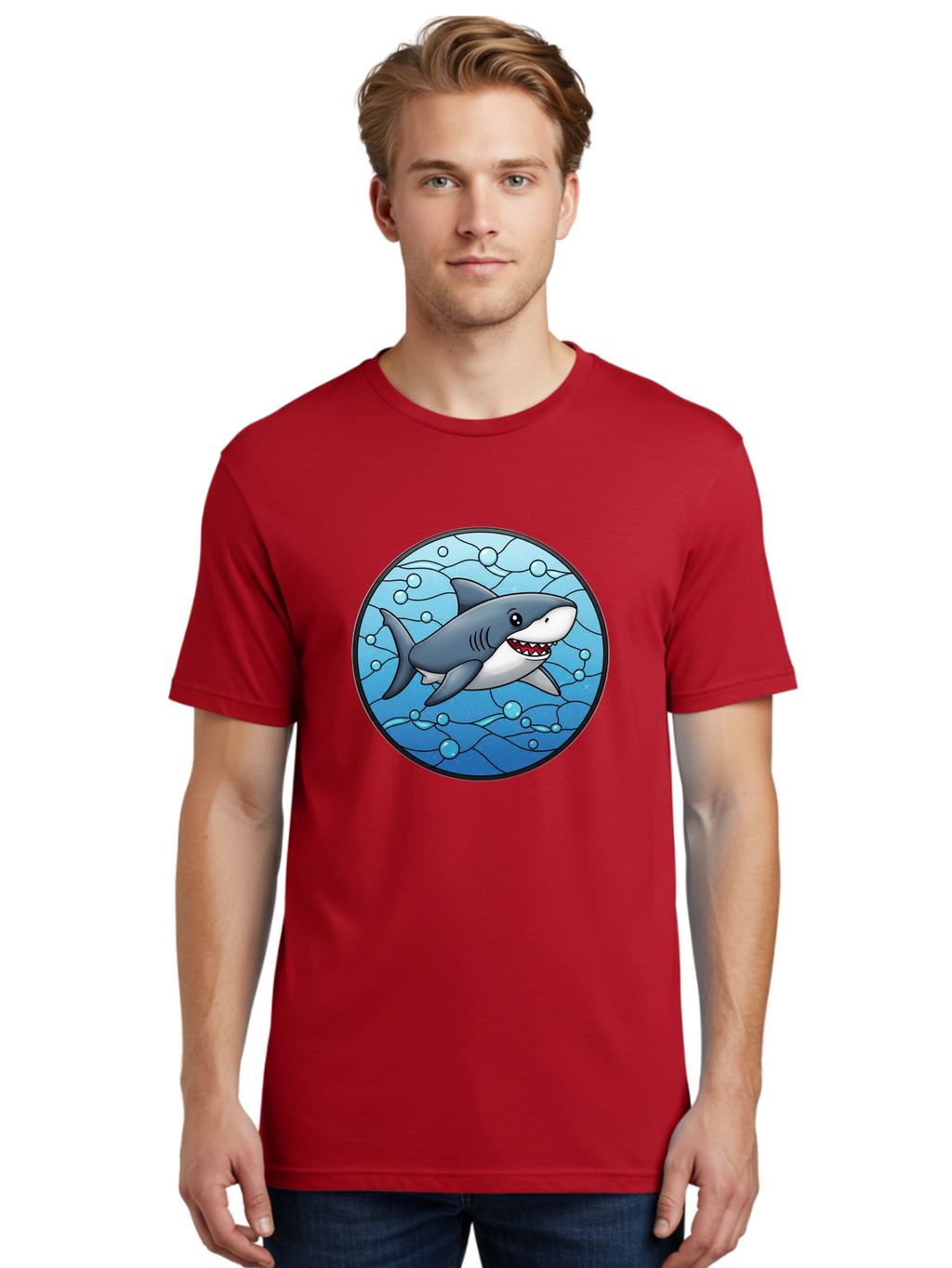 Shark-2 Men'S Graphic Tee, 100% Cotton, Comfortable Casual Summer Wear, Machine Washable, Vintage Camera, Old Camera, Antique Camera, Black Camera, Classic Photography, Photography Equipment, Nostalgic Device, Film Camera, Camera Art Ban443