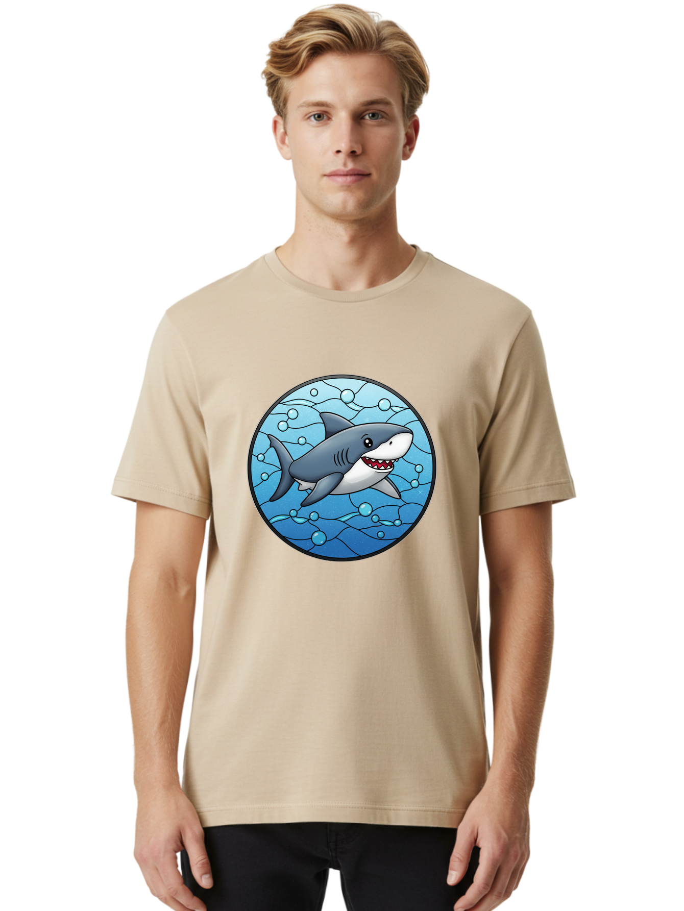 Shark-2 Men'S Graphic Tee, 100% Cotton, Comfortable Casual Summer Wear, Machine Washable, Vintage Camera, Old Camera, Antique Camera, Black Camera, Classic Photography, Photography Equipment, Nostalgic Device, Film Camera, Camera Art Ban443
