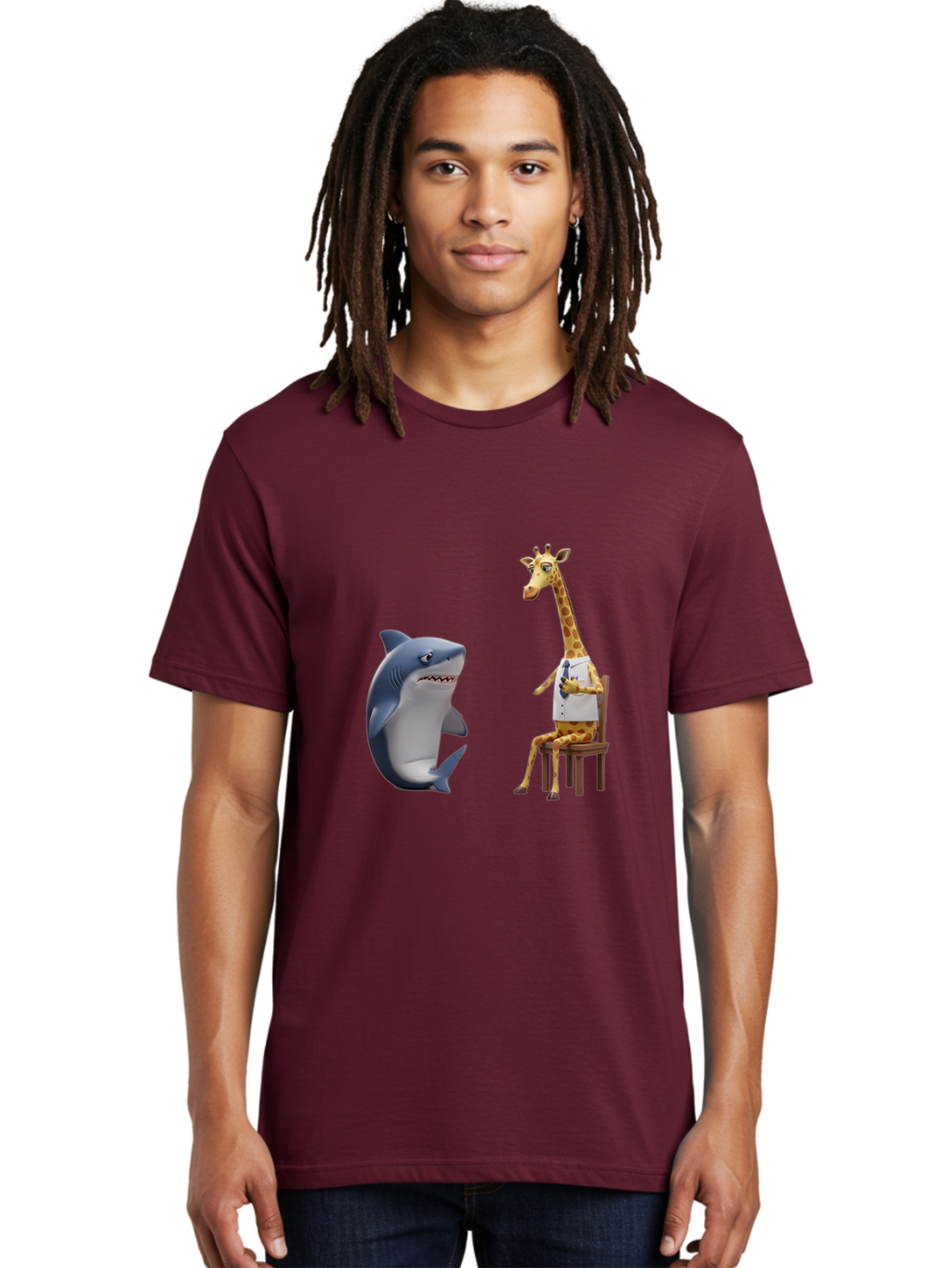 Shark-And-Doctor-Giraffe Men'S Graphic Tee, 100% Cotton, Comfortable Casual Summer Wear, Machine Washable, Vintage Camera, Old Camera, Antique Camera, Black Camera, Classic Photography, Photography Equipment, Nostalgic Device, Film Camera, Ban444