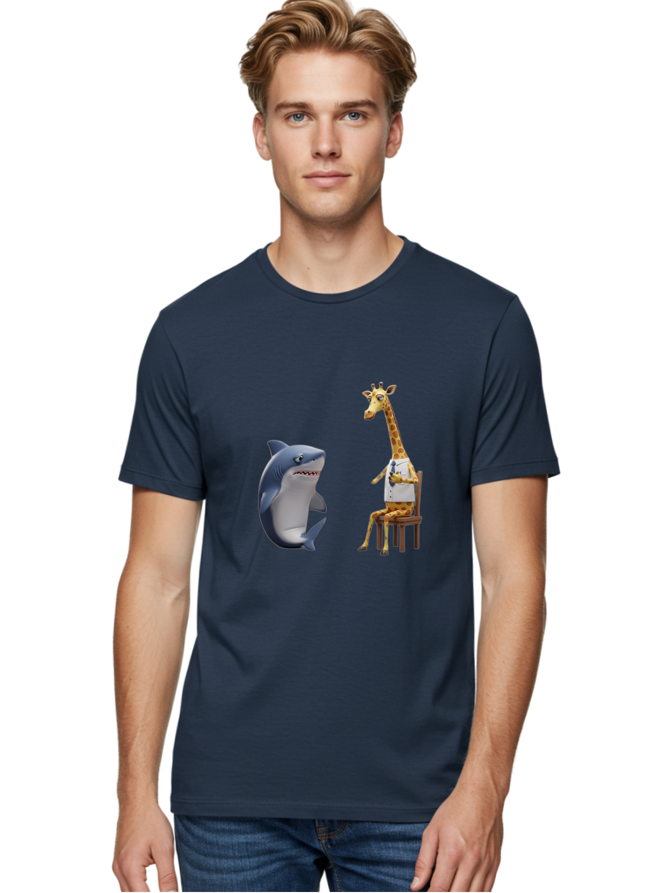 Shark-And-Doctor-Giraffe Men'S Graphic Tee, 100% Cotton, Comfortable Casual Summer Wear, Machine Washable, Vintage Camera, Old Camera, Antique Camera, Black Camera, Classic Photography, Photography Equipment, Nostalgic Device, Film Camera, Ban444