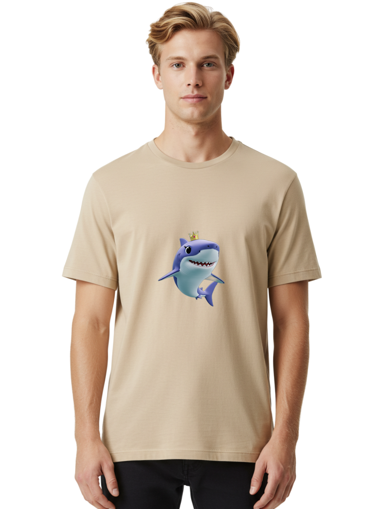 Shark-King Men'S Graphic Tee, 100% Cotton, Comfortable Casual Summer Wear, Machine Washable, Vintage Camera, Old Camera, Antique Camera, Black Camera, Classic Photography, Photography Equipment, Nostalgic Device, Film Camera, Camera Art Ban448