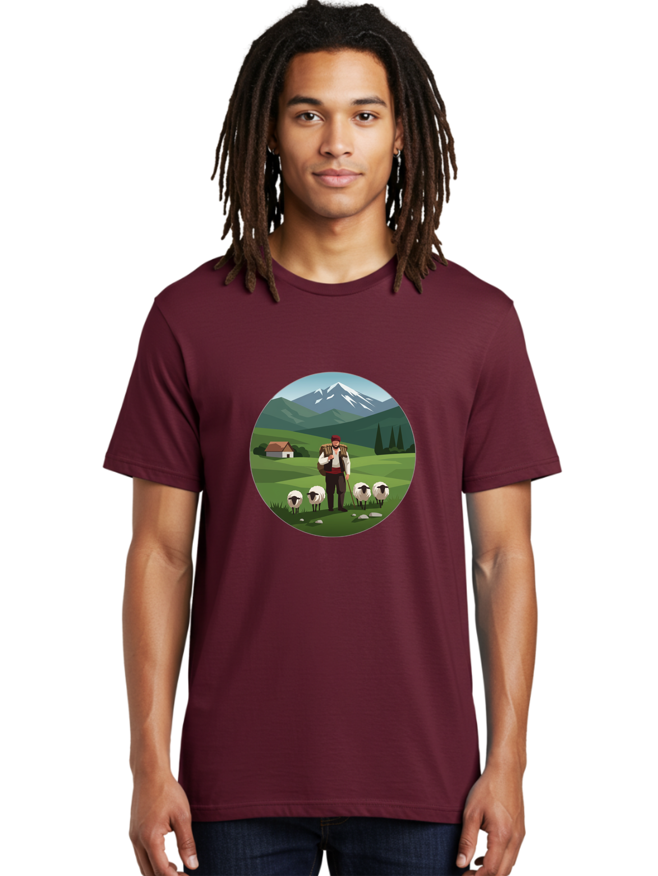 Shepherd Men'S Graphic Tee, 100% Cotton, Comfortable Casual Summer Wear, Machine Washable, Vintage Camera, Old Camera, Antique Camera, Black Camera, Classic Photography, Photography Equipment, Nostalgic Device, Film Camera, Camera Art Ban453