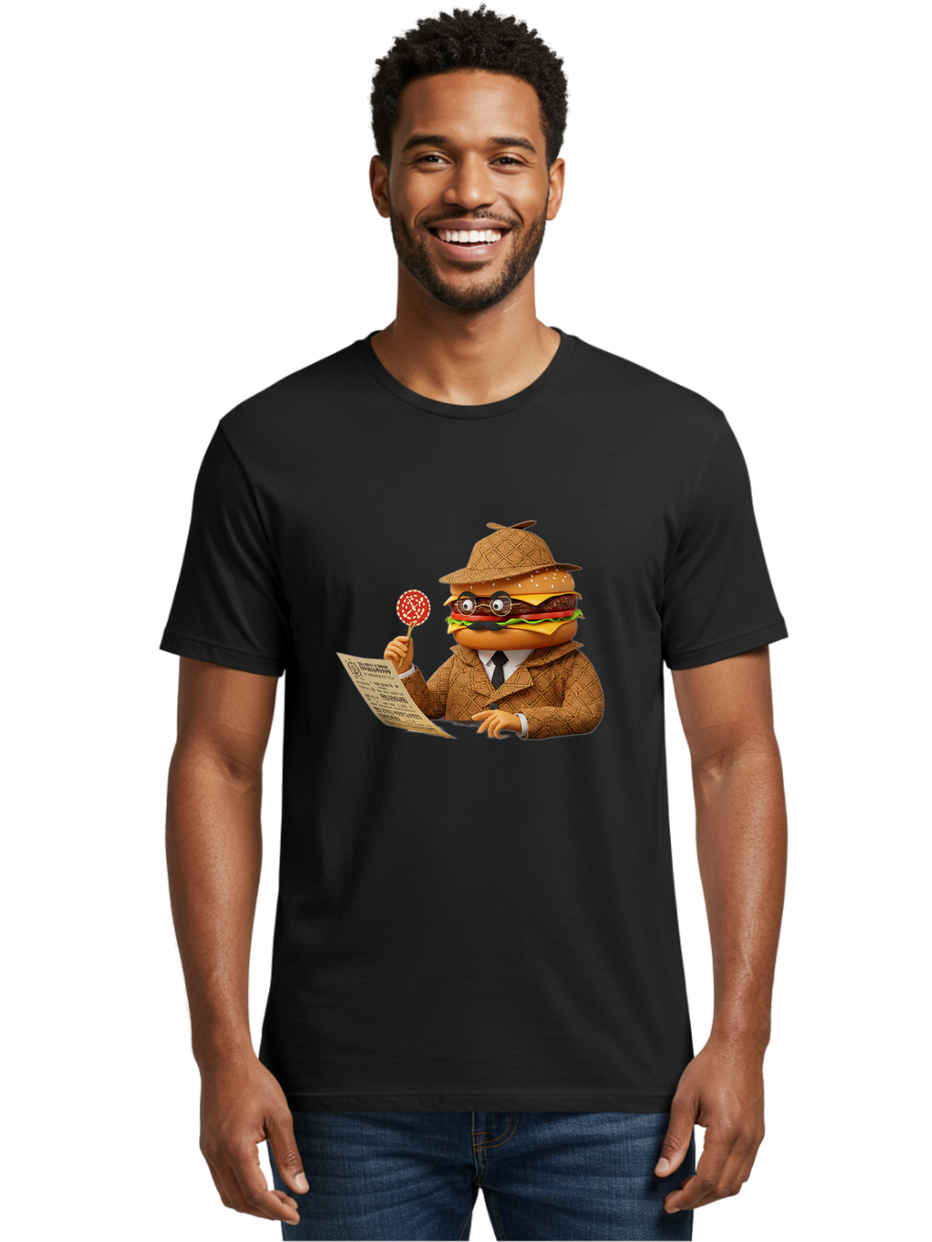 Sherlock-Burger Men'S Graphic Tee, 100% Cotton, Comfortable Casual Summer Wear, Machine Washable, Vintage Camera, Old Camera, Antique Camera, Black Camera, Classic Photography, Photography Equipment, Nostalgic Device, Film Camera, Camera Art Ban454
