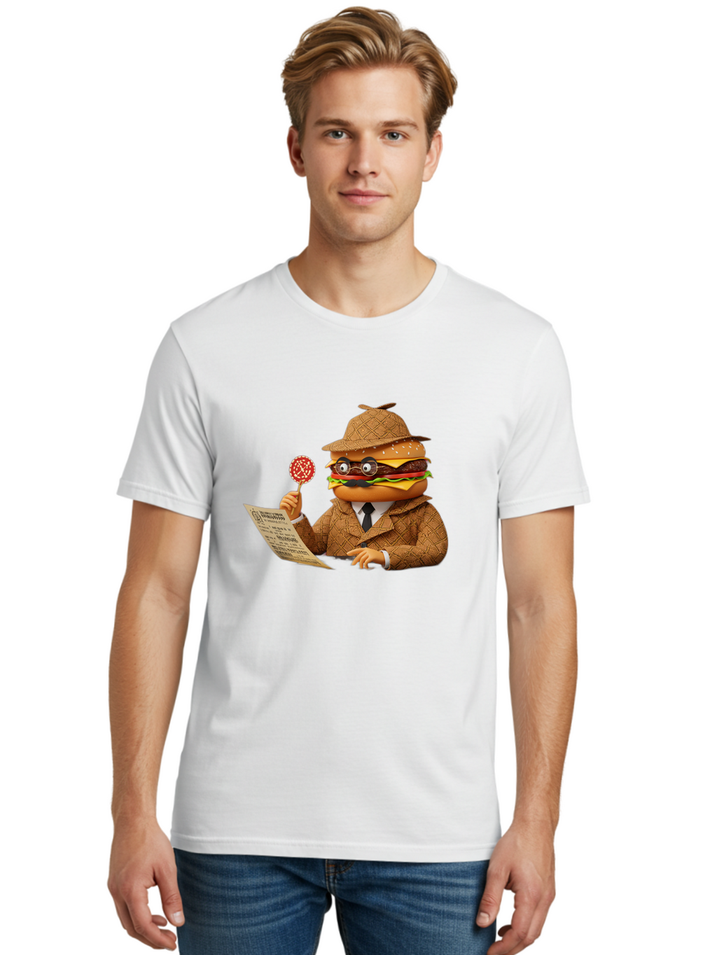 Sherlock-Burger Men'S Graphic Tee, 100% Cotton, Comfortable Casual Summer Wear, Machine Washable, Vintage Camera, Old Camera, Antique Camera, Black Camera, Classic Photography, Photography Equipment, Nostalgic Device, Film Camera, Camera Art Ban454