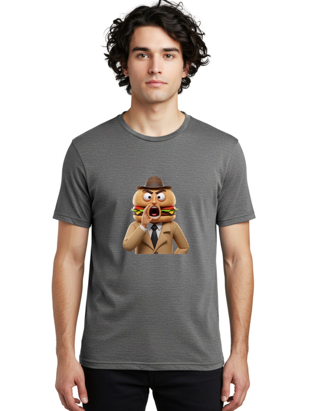 Shocked-Burger Men'S Graphic Tee, 100% Cotton, Comfortable Casual Summer Wear, Machine Washable, Vintage Camera, Old Camera, Antique Camera, Black Camera, Classic Photography, Photography Equipment, Nostalgic Device, Film Camera, Camera Art Ban456