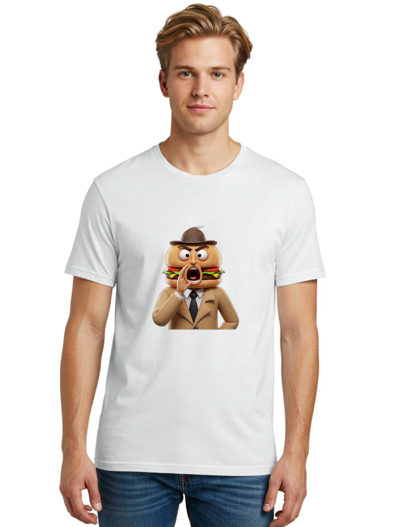 Shocked-Burger Men'S Graphic Tee, 100% Cotton, Comfortable Casual Summer Wear, Machine Washable, Vintage Camera, Old Camera, Antique Camera, Black Camera, Classic Photography, Photography Equipment, Nostalgic Device, Film Camera, Camera Art Ban456